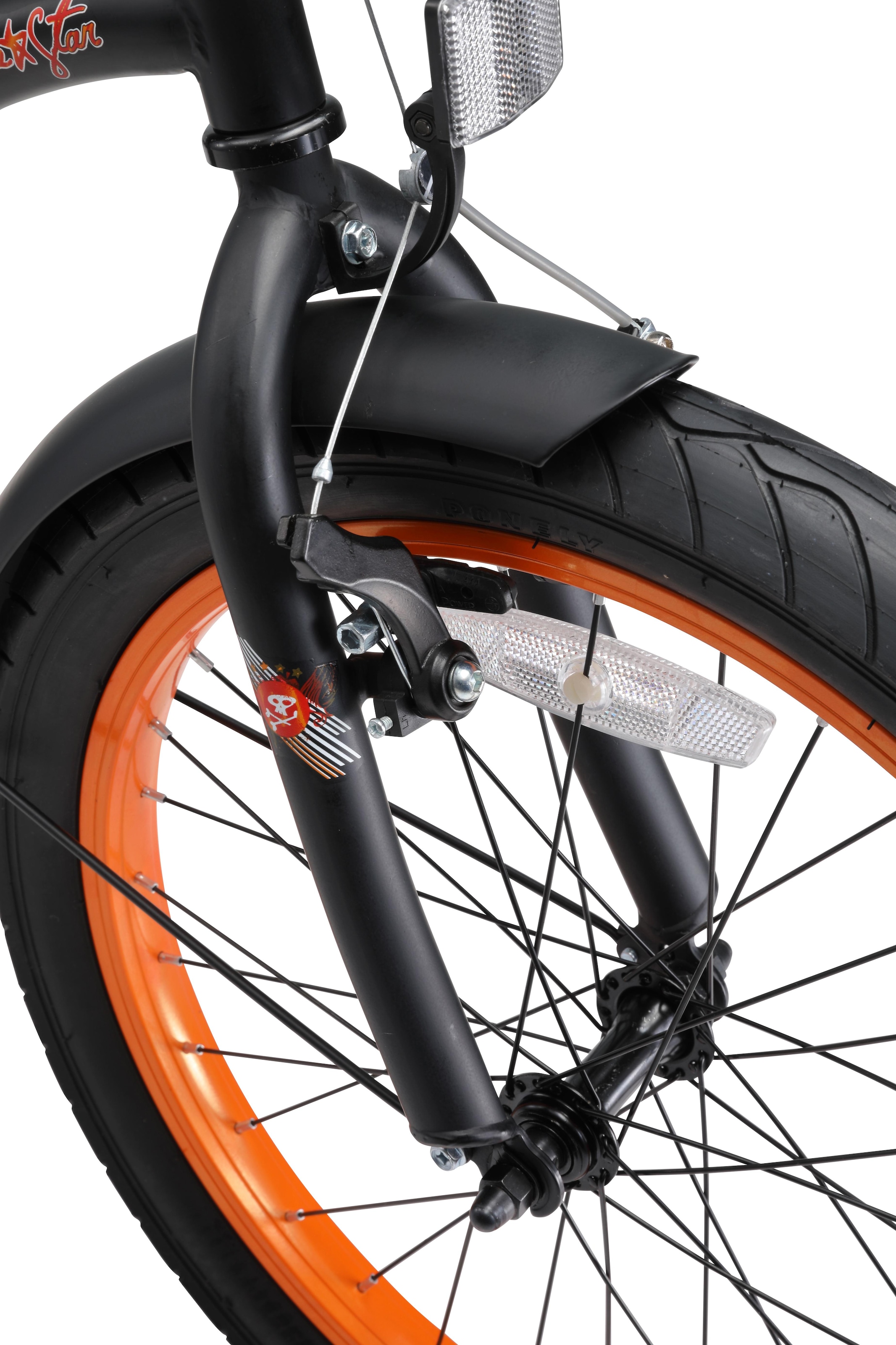 Bikestar Jugendfahrrad »Cruiser«, 1 Gang, für Herren