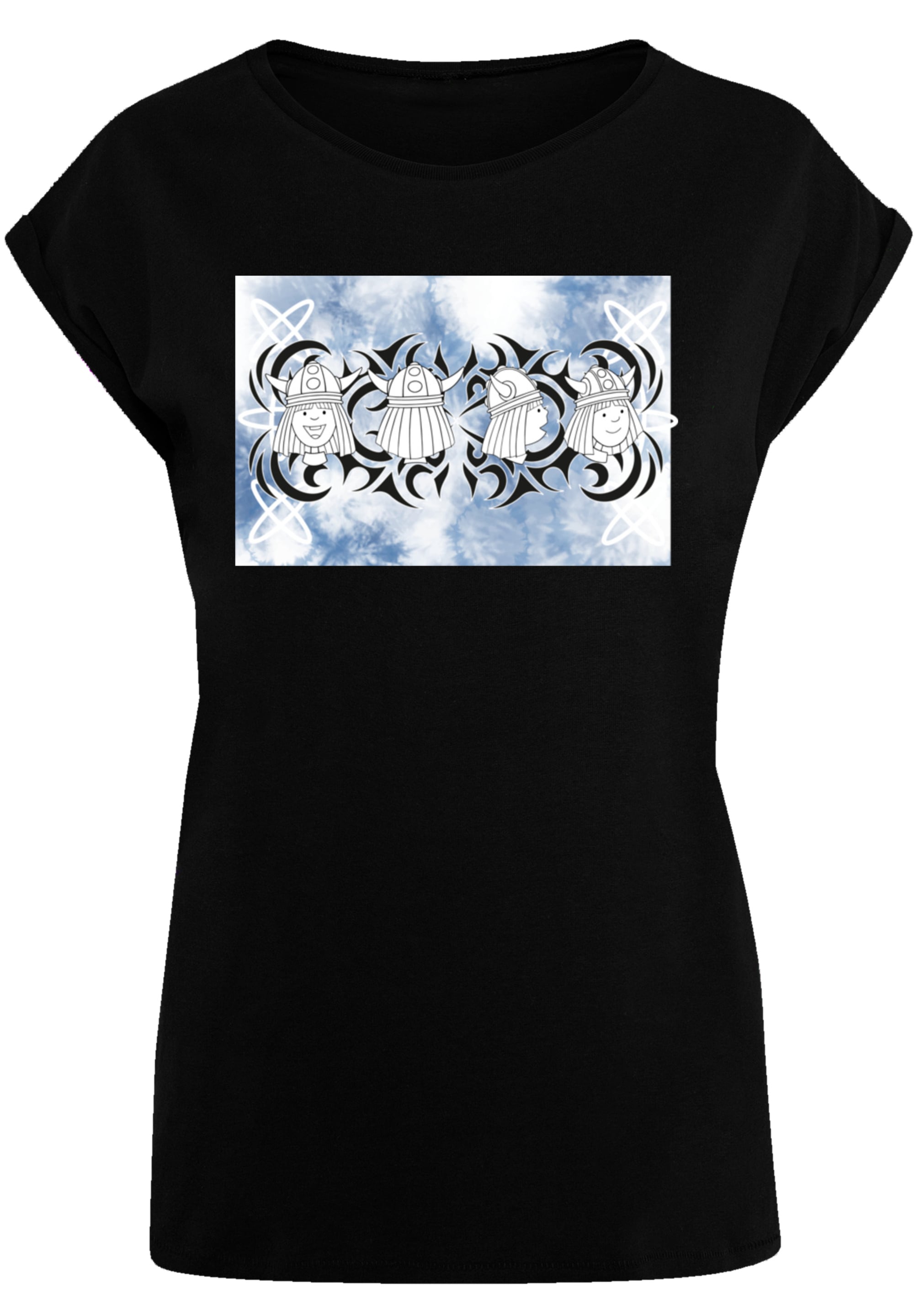 F4NT4STIC T-Shirt »Wickie und die starken Männer Turn Your Head«, Retro, Heroes of Childhood, TV Serie