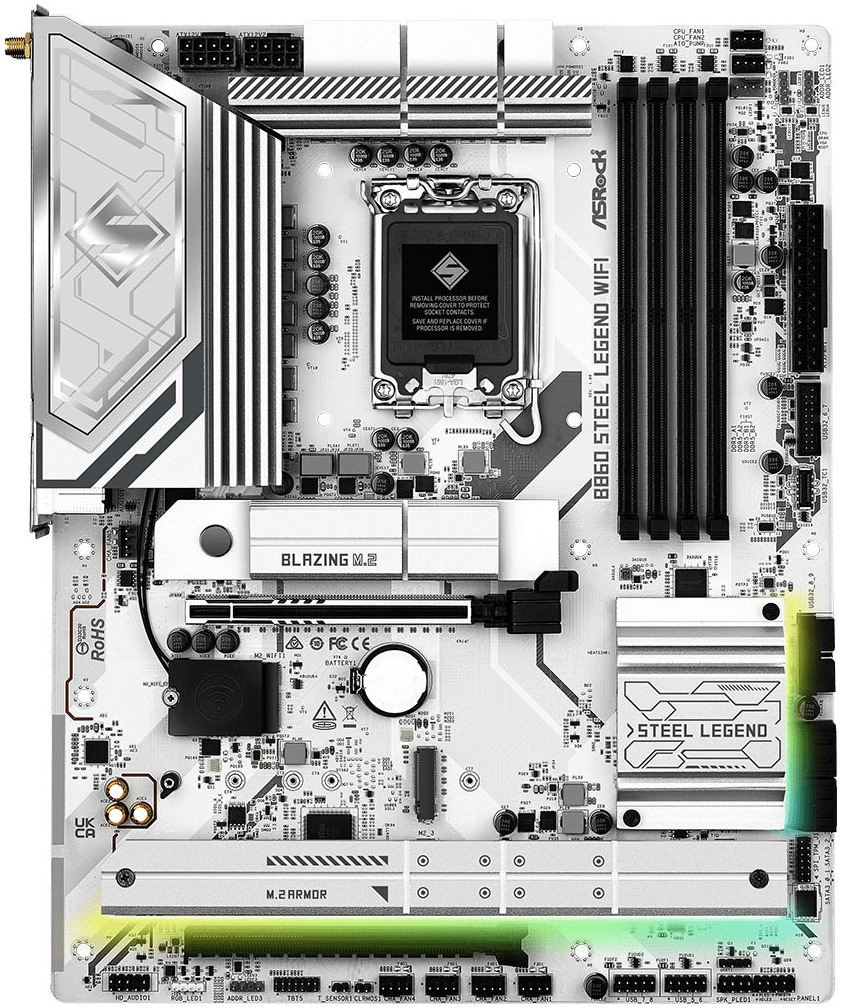 Asrock Mainboard »B860 Steel Legend WiFi«