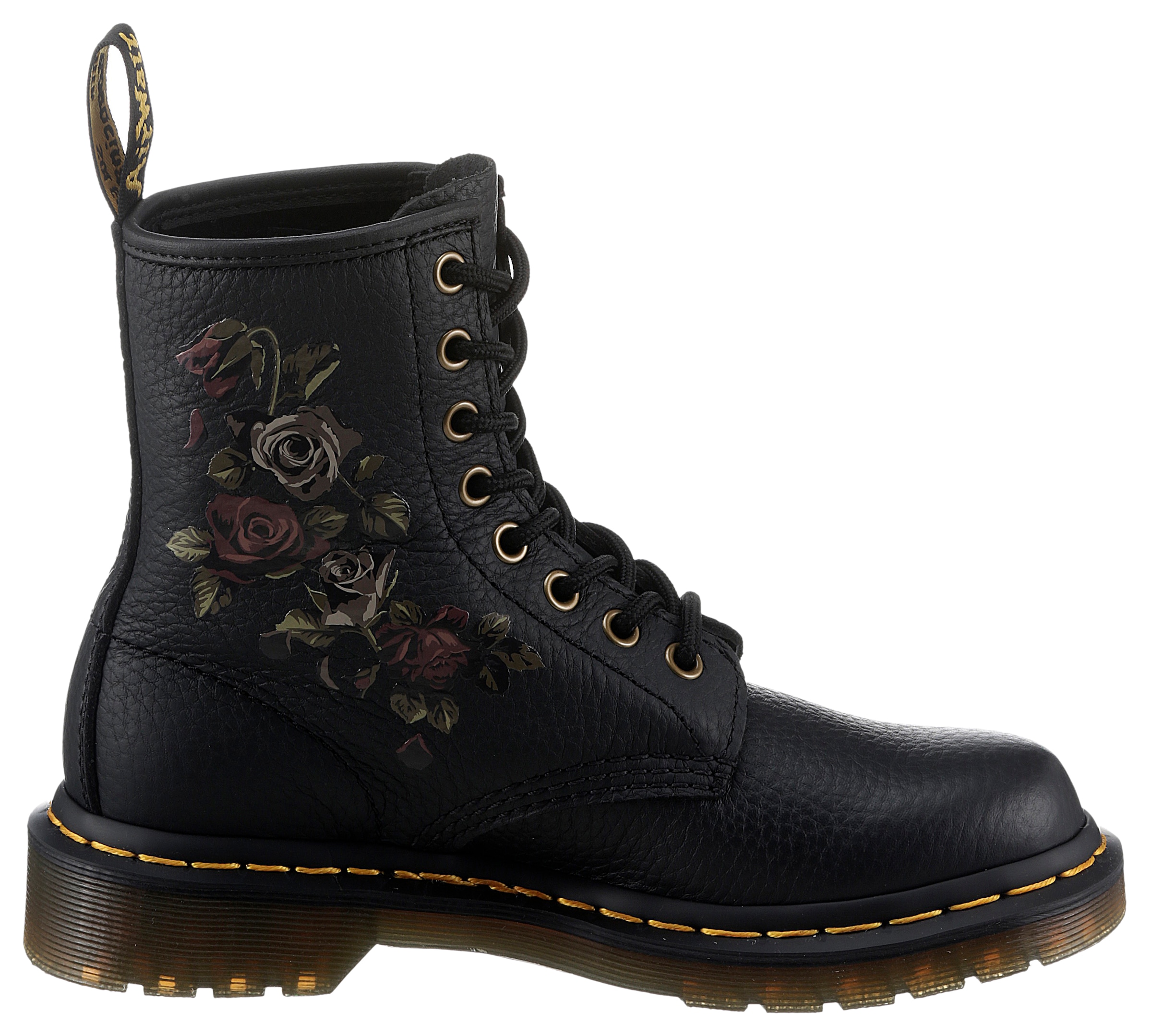 DR. MARTENS Schnürstiefel »1460 Decayed«, Chunky Boots, Plateau Schuh, Boots mit Blockabsatz