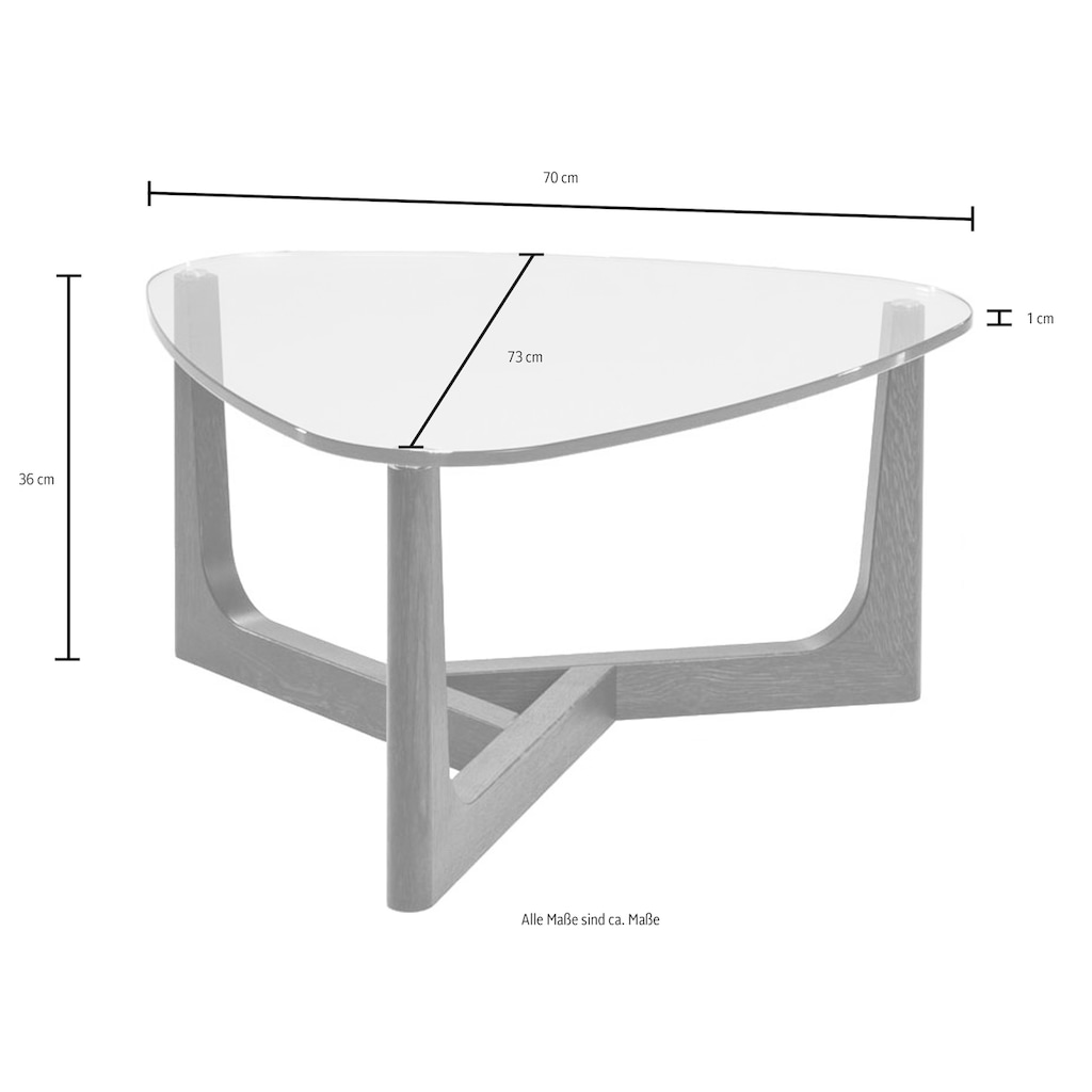 HASSE MÖBEL COLLECTION Couchtisch »7156«