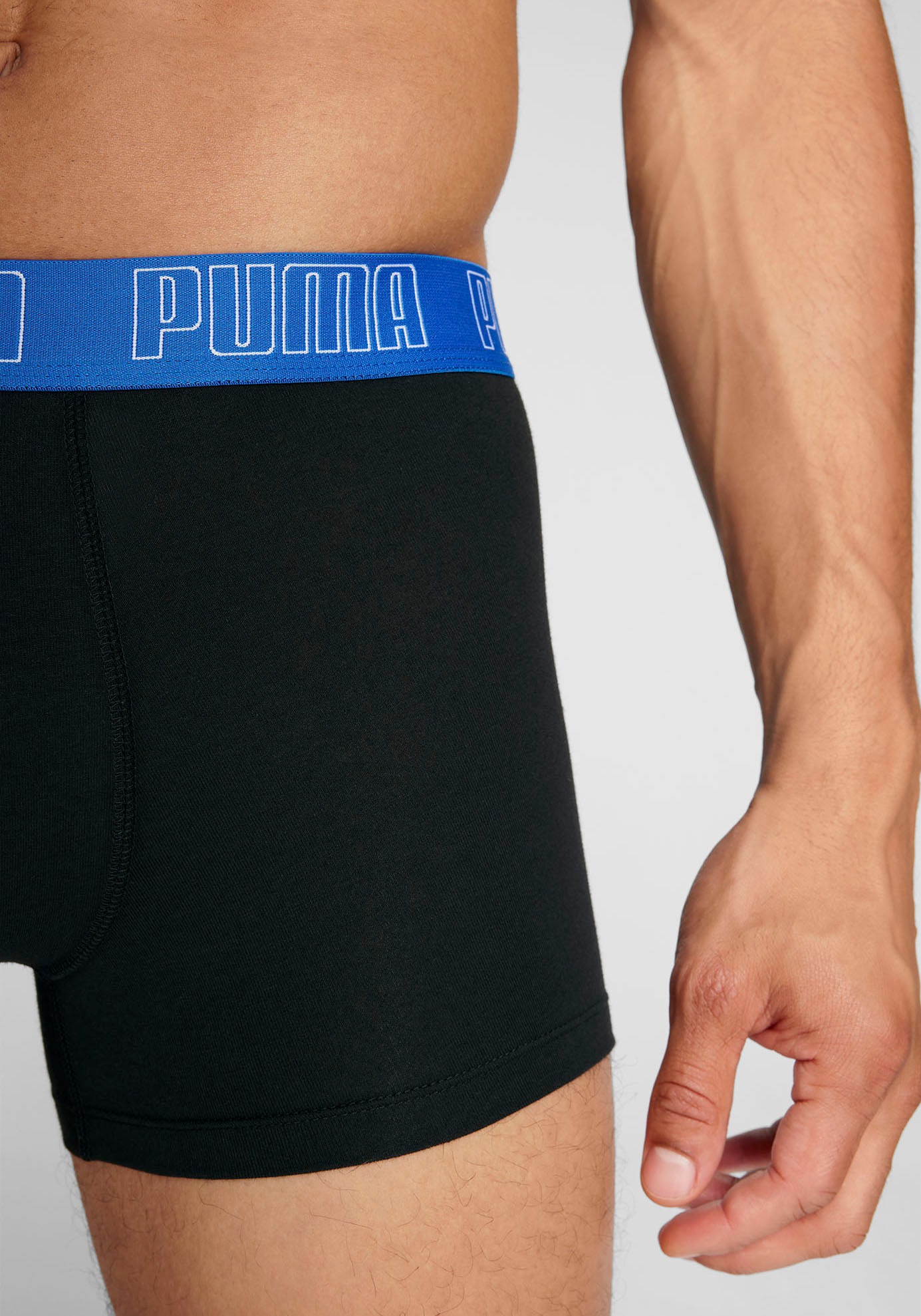 PUMA »PUMA MEN EVERYDAY TRUNKS 2P« 2er Pack,  mit Logobund
