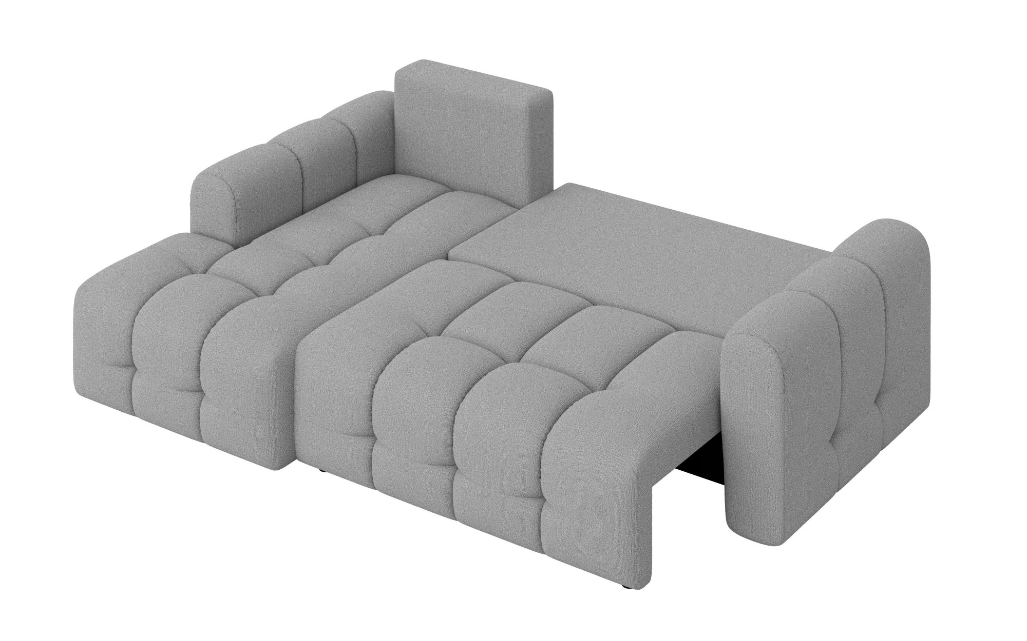 INOSIGN Ecksofa »Manilla, wahlweise mit Bettfunktion, B/T/H 265/170/91 cm«, L-Form mit Recamiere rechts/links bestellbar, Wellenunterfederung