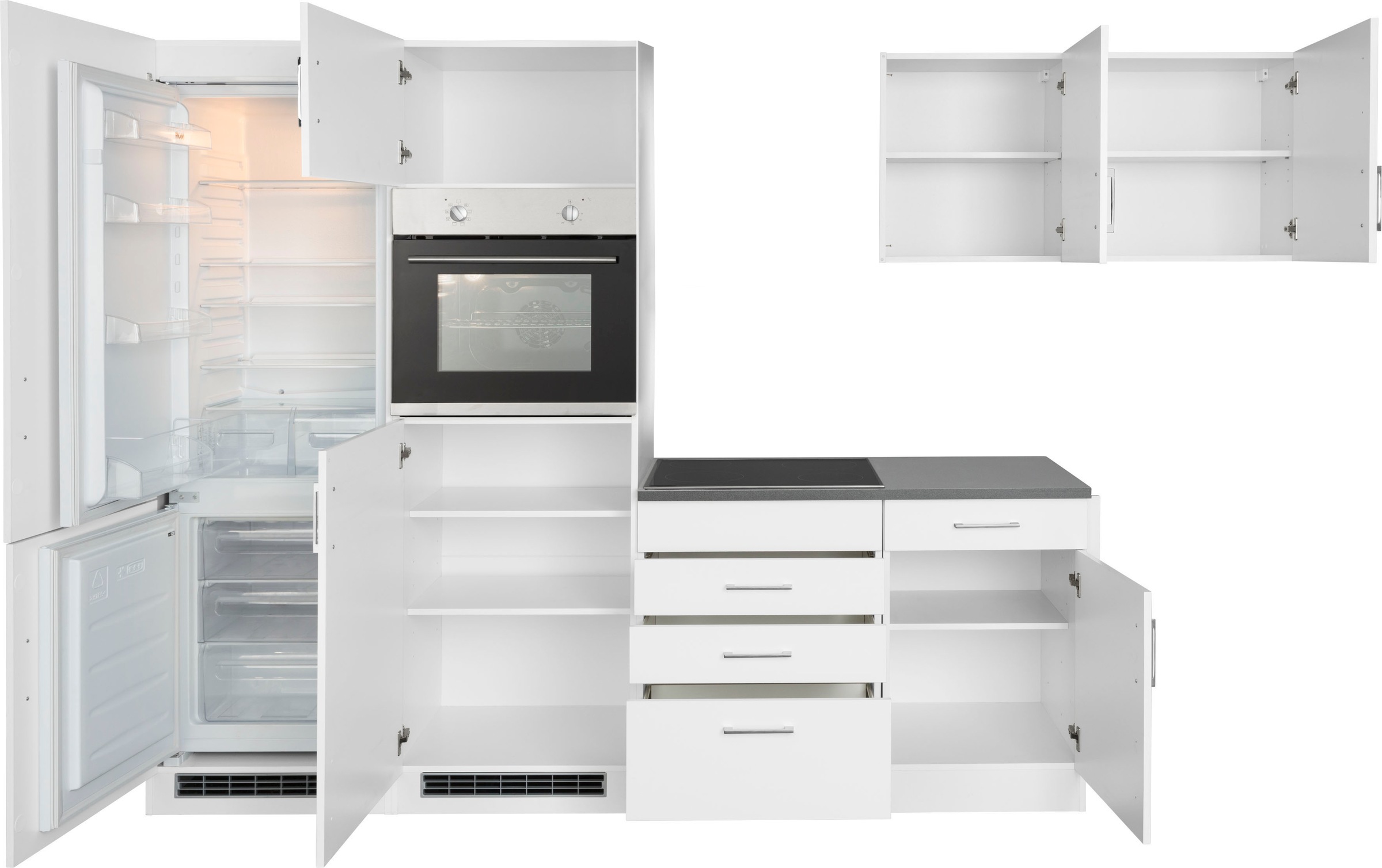 KOCHSTATION Küchenzeile "KS-Paris – Küchen mit einzigartigen Fotomotiven au günstig online kaufen