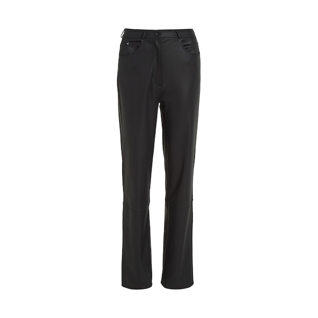 Calvin Klein Jeans Lederimitathose »COATED MILANO HR STRAIGHT« bestellen |  BAUR
