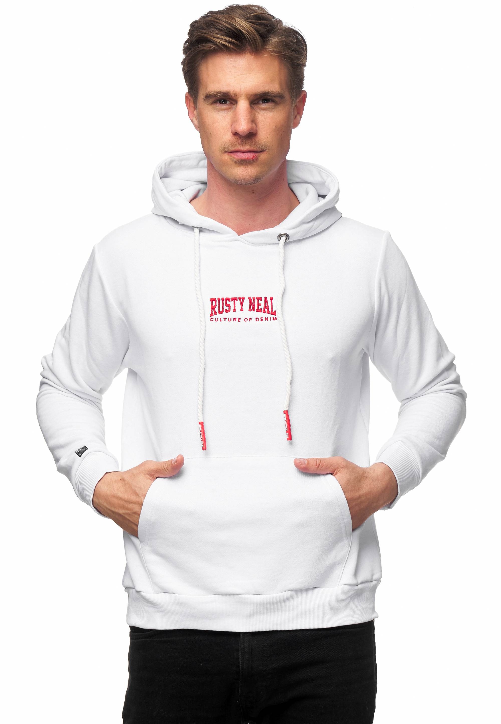 Rusty Neal Kapuzensweatshirt, mit lässiger Kängurutasche