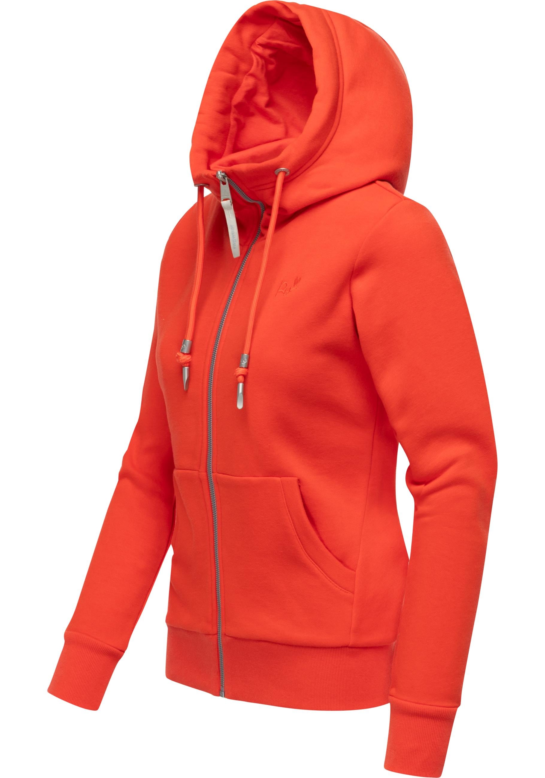Ragwear Kapuzensweatjacke »Neskia Zip« Weiche Sweatjacke mit Kapuze