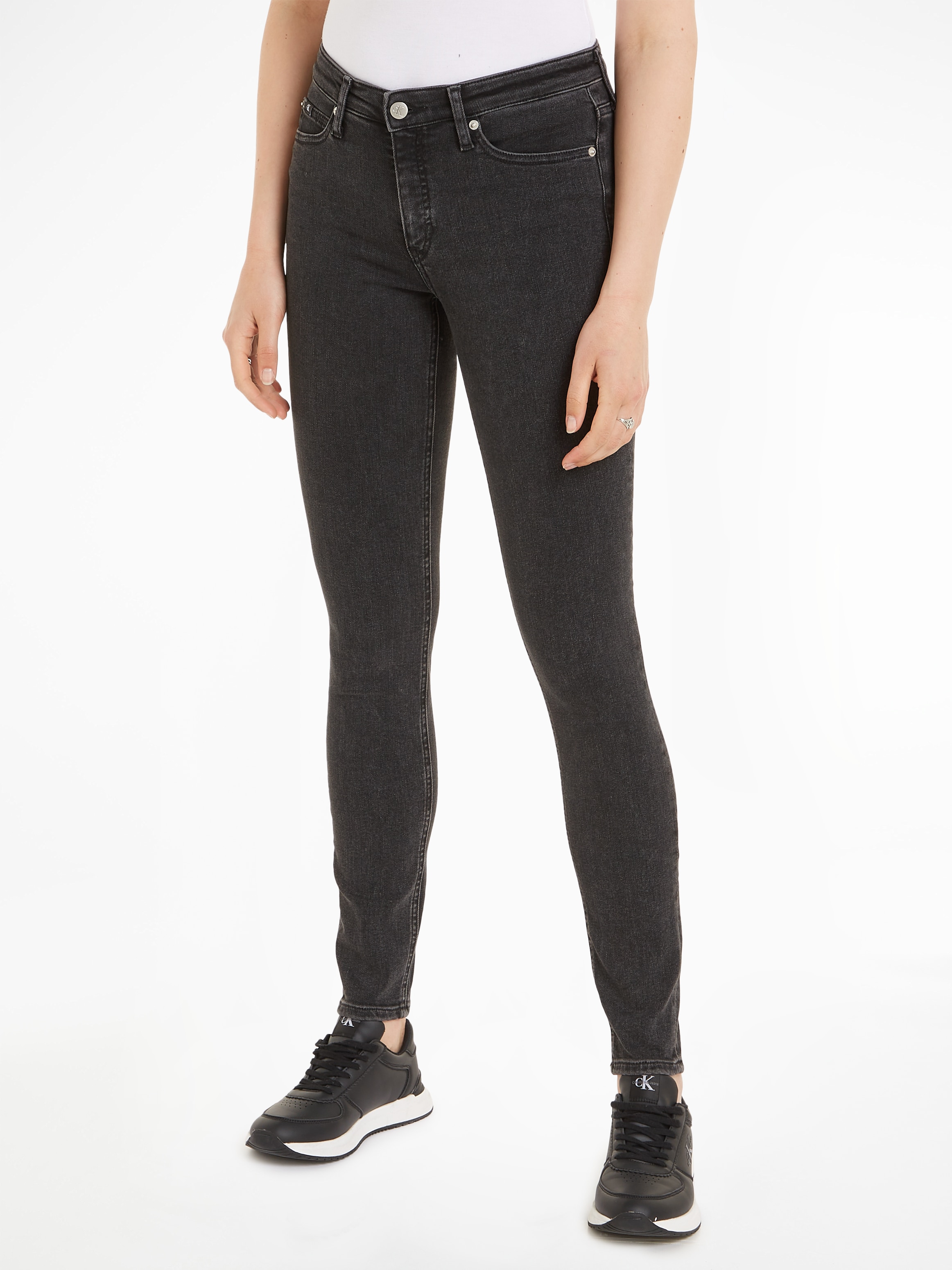 Calvin Klein Jeans Skinny-fit-Jeans "MID RISE SKINNY"