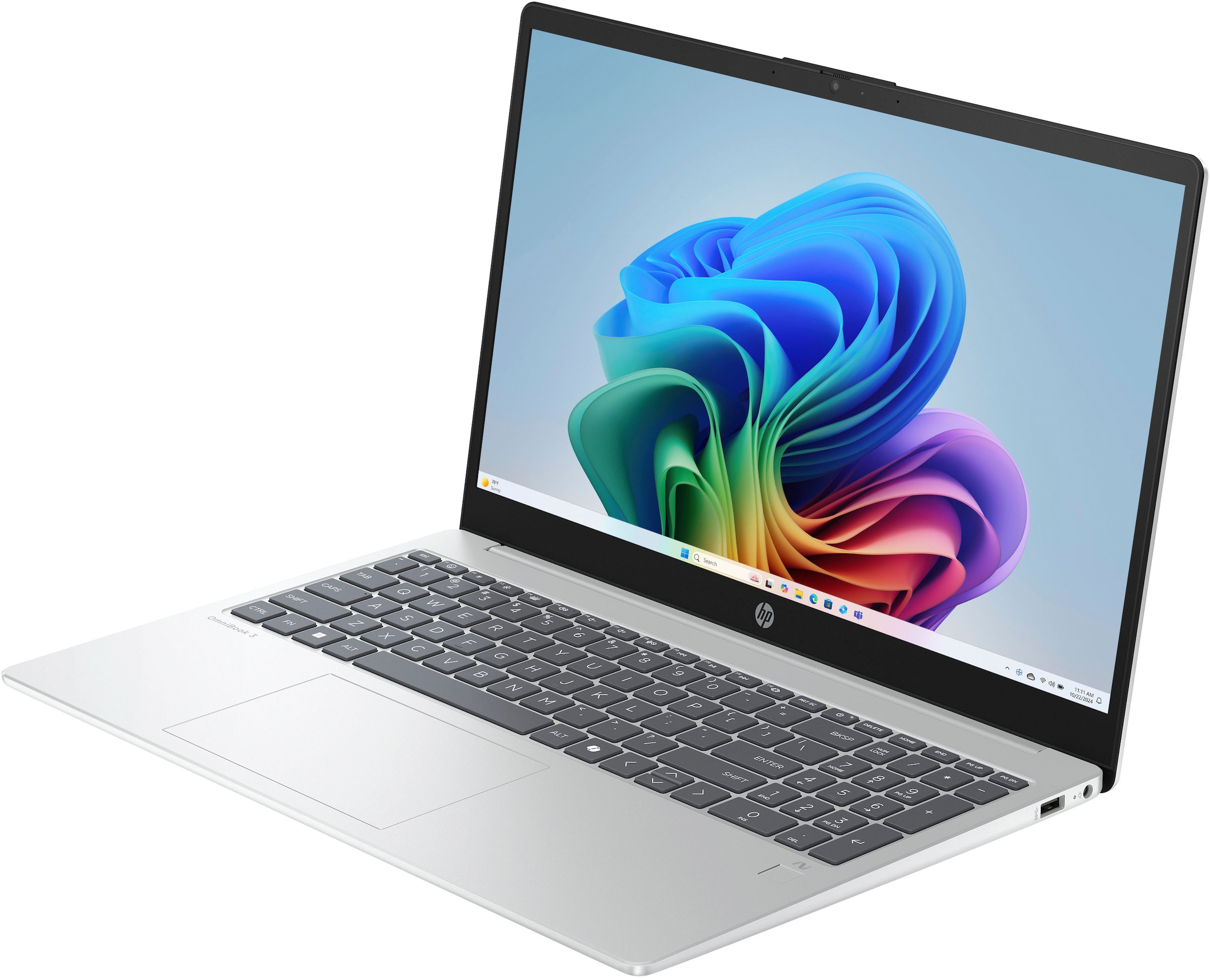HP Notebook »OmniBook 3 NG AI« 39,62 cm / 15,6 ″ AMD Ryzen™ AI 7 Radeon 860M 512 GB SSD