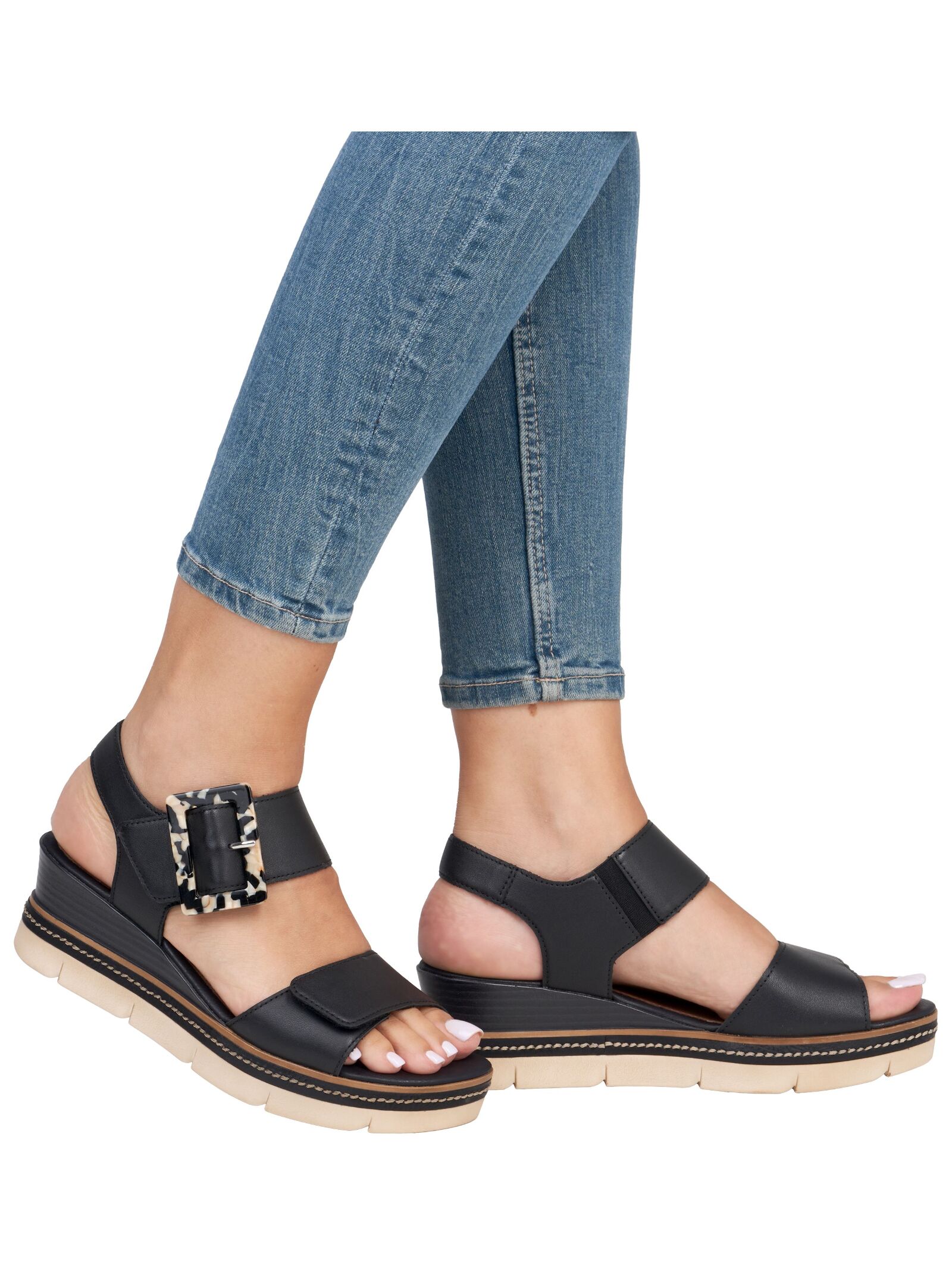 Thumbnail - Remonte Keilsandalette "Remonte Sandalen Leder"