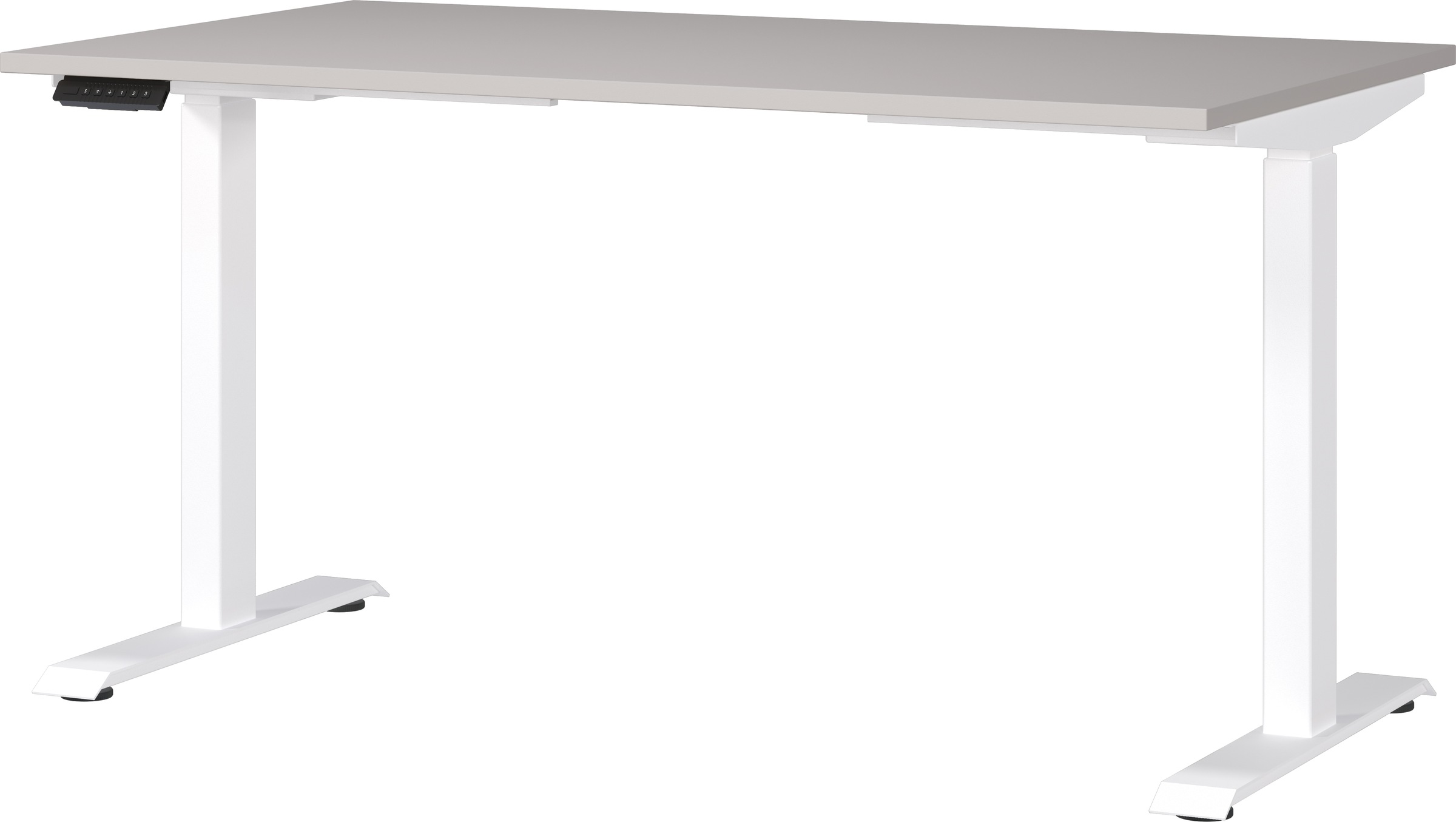 GERMANIA Schreibtisch »Jet, elektrisch höhenverstellbar«, moderne Farbvariationen, Breite 120/140/160/180 cm, Made in Germany