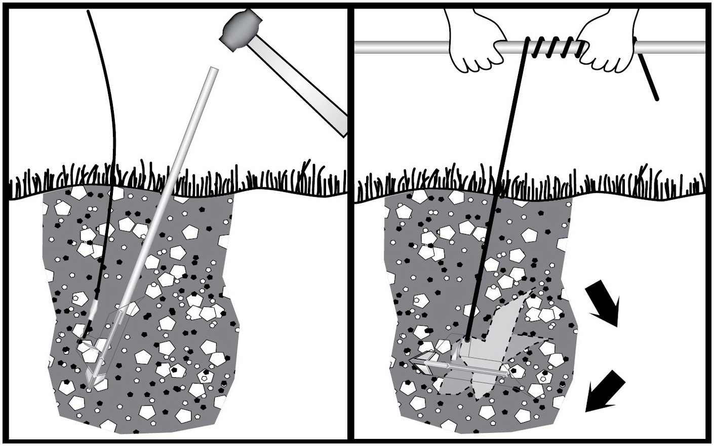 ShelterLogic Bodenanker 4 Erdanker, Länge: 107 cm günstig online kaufen