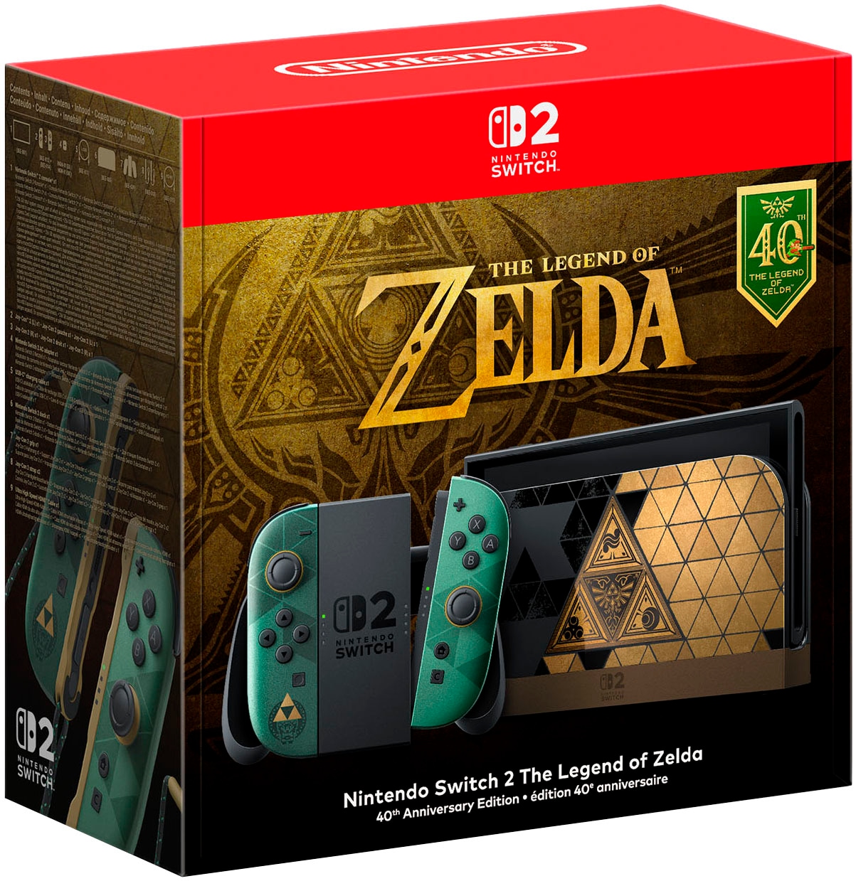 Nintendo Switch 2 Spielekonsole »Switch 2 The Legend of Zelda-Edition« 256 GB