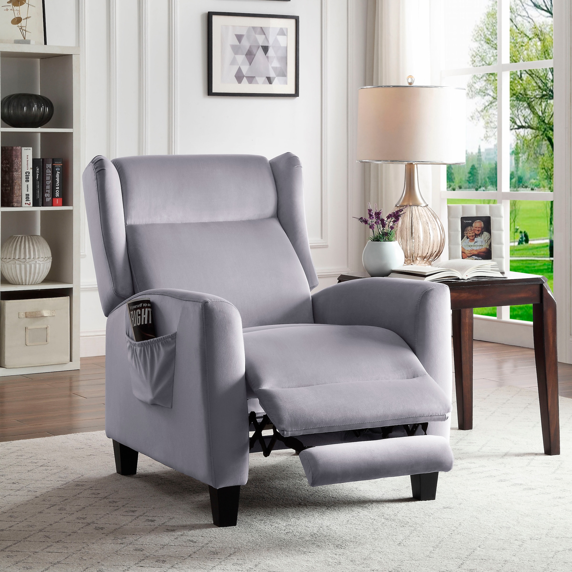 klassischer kaufen BAUR collection home TV-Sessel »Timo«, Ohrensessel mit Relaxfunktion | ATLANTIC Seitentasche praktischer und