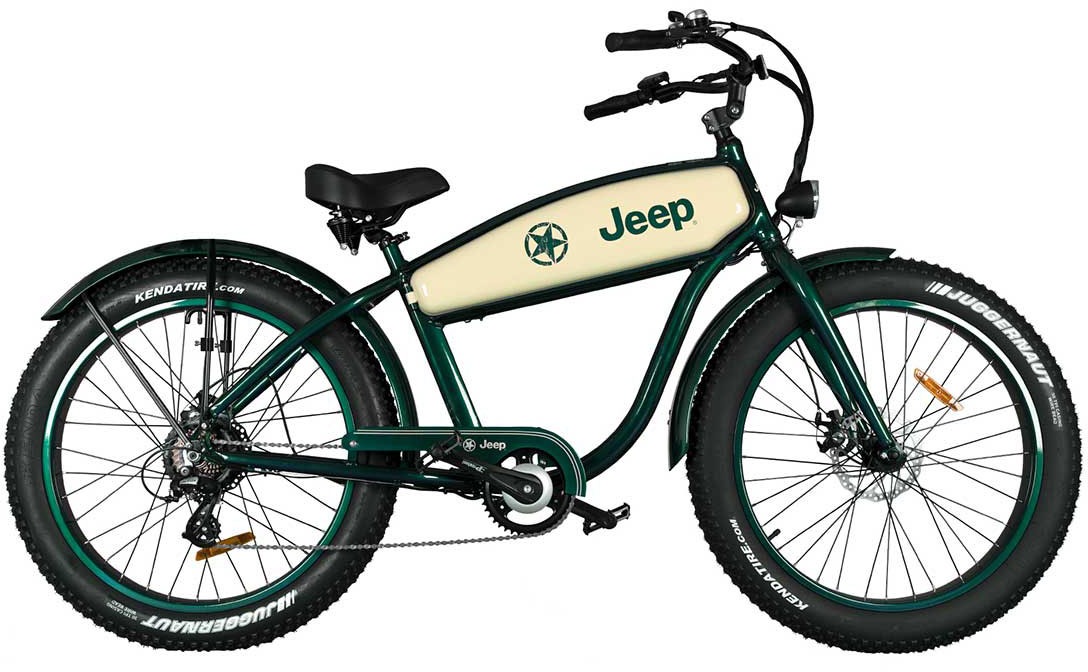 Jeep E-Bikes E-Bike "CR 7004", 7 Gang, Heckmotor 250 W, (mit Akku-Ladegerät), Pedelec, Elektrofahrrad für Damen u. Herre
