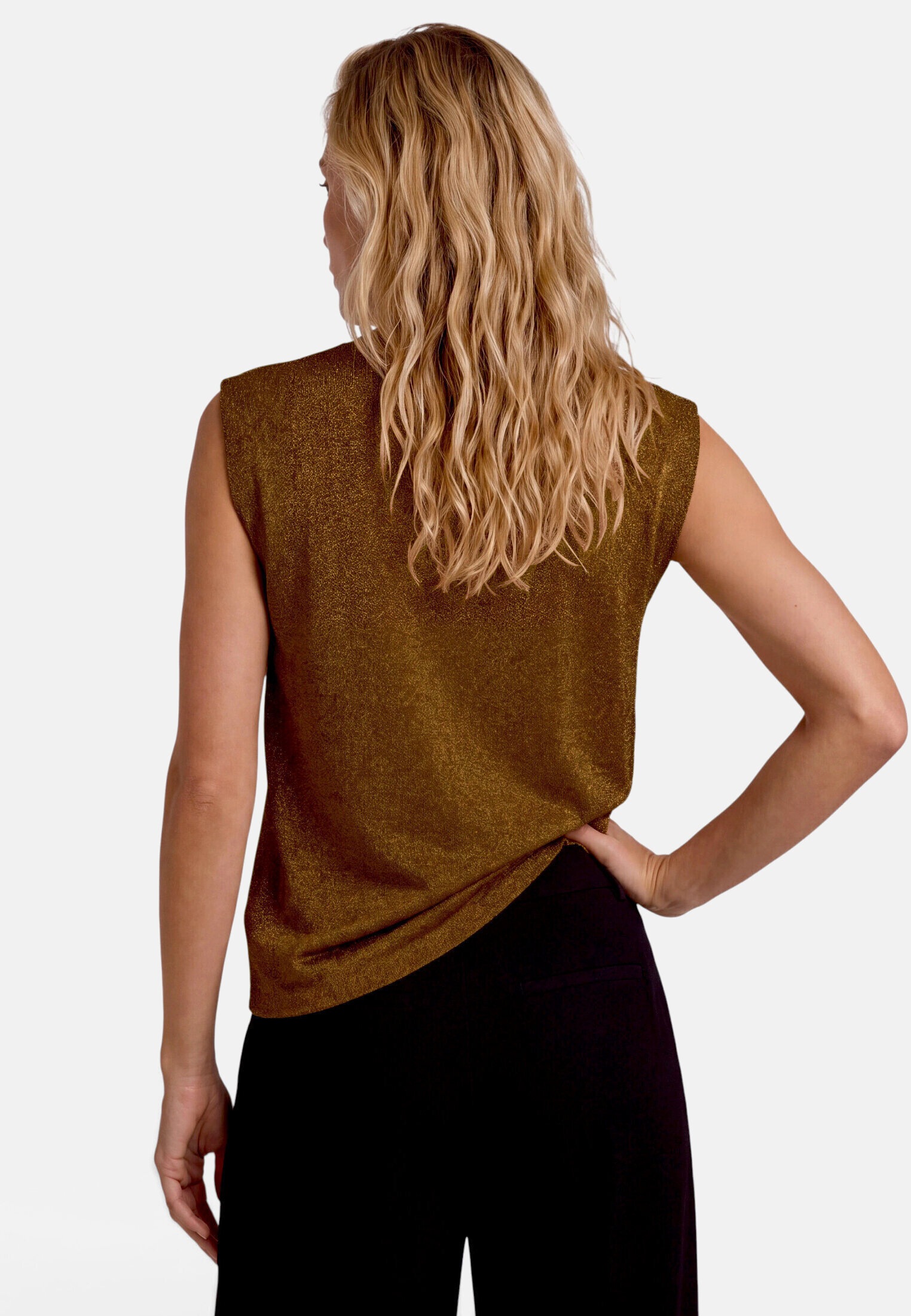 Zero T-Shirt »Damen im Glitzer-Look« 1 Glitzer