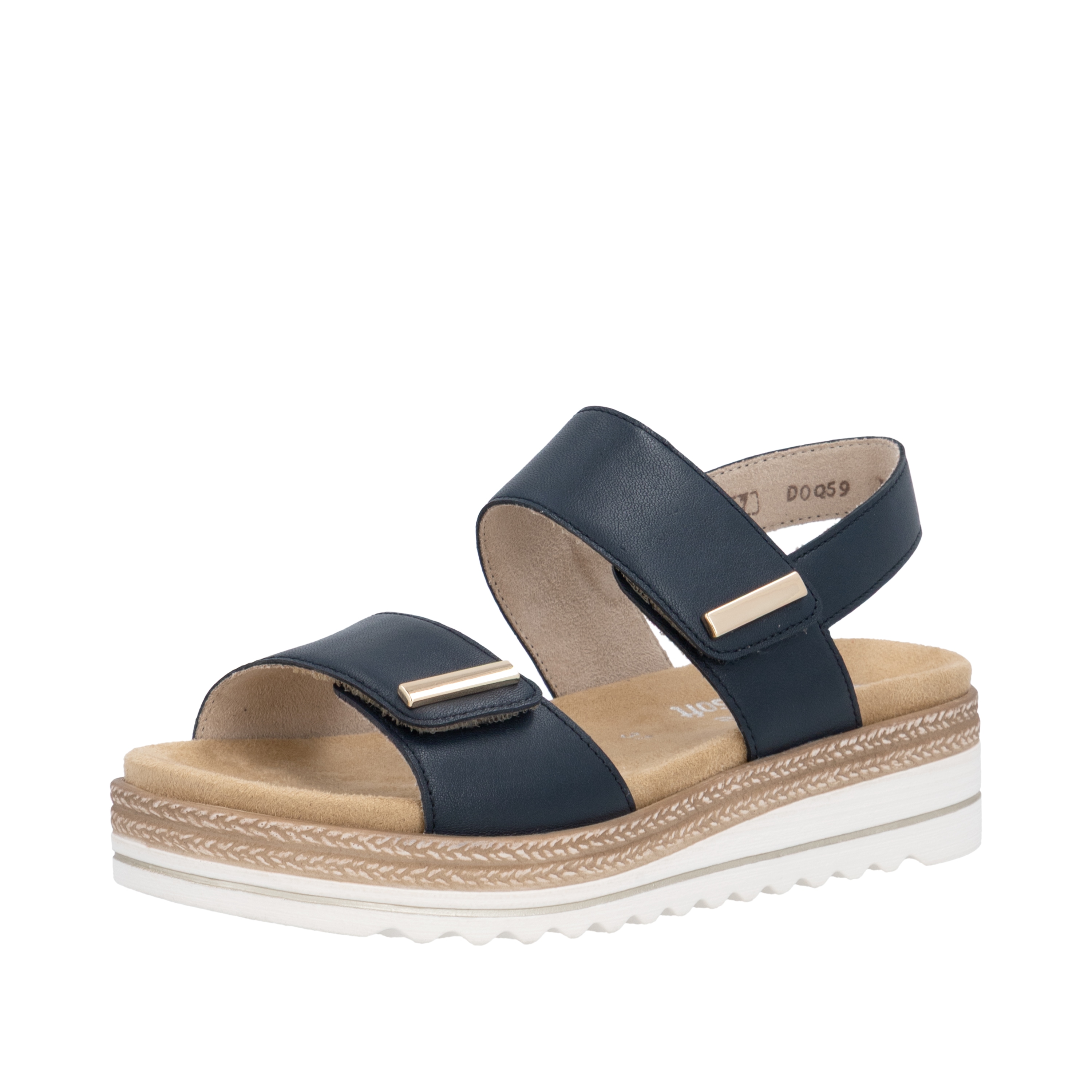Remonte Riemchensandale, Bequemschuh mit Schmuckelementen