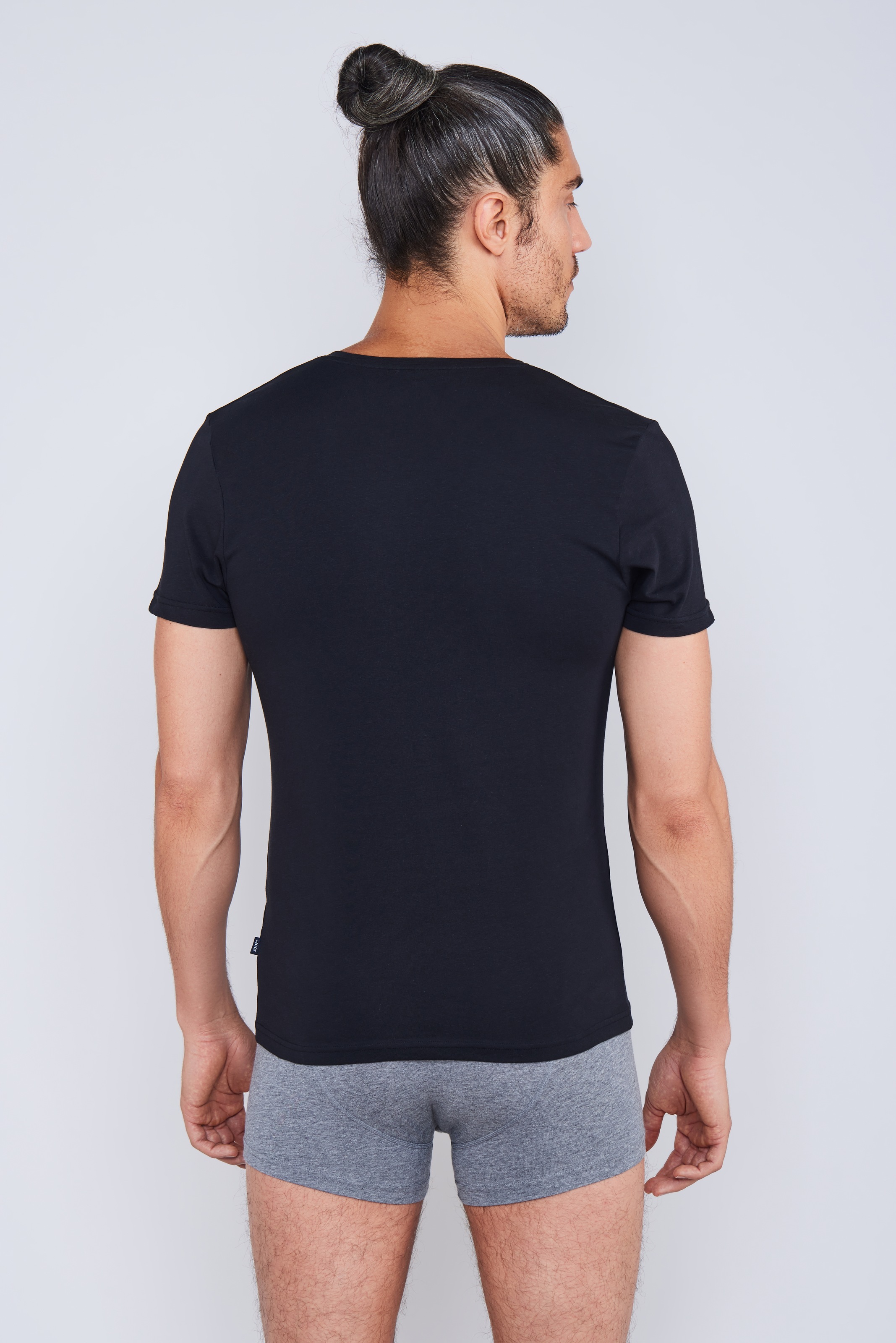 Joop! Unterhemd JOOP "Everyday", Herren, Gr. S, N-Gr, schwarz, Obermaterial: 95% Baumwolle, 5% Elasthan, unifarben, Unterhemden Unterhemd 6
