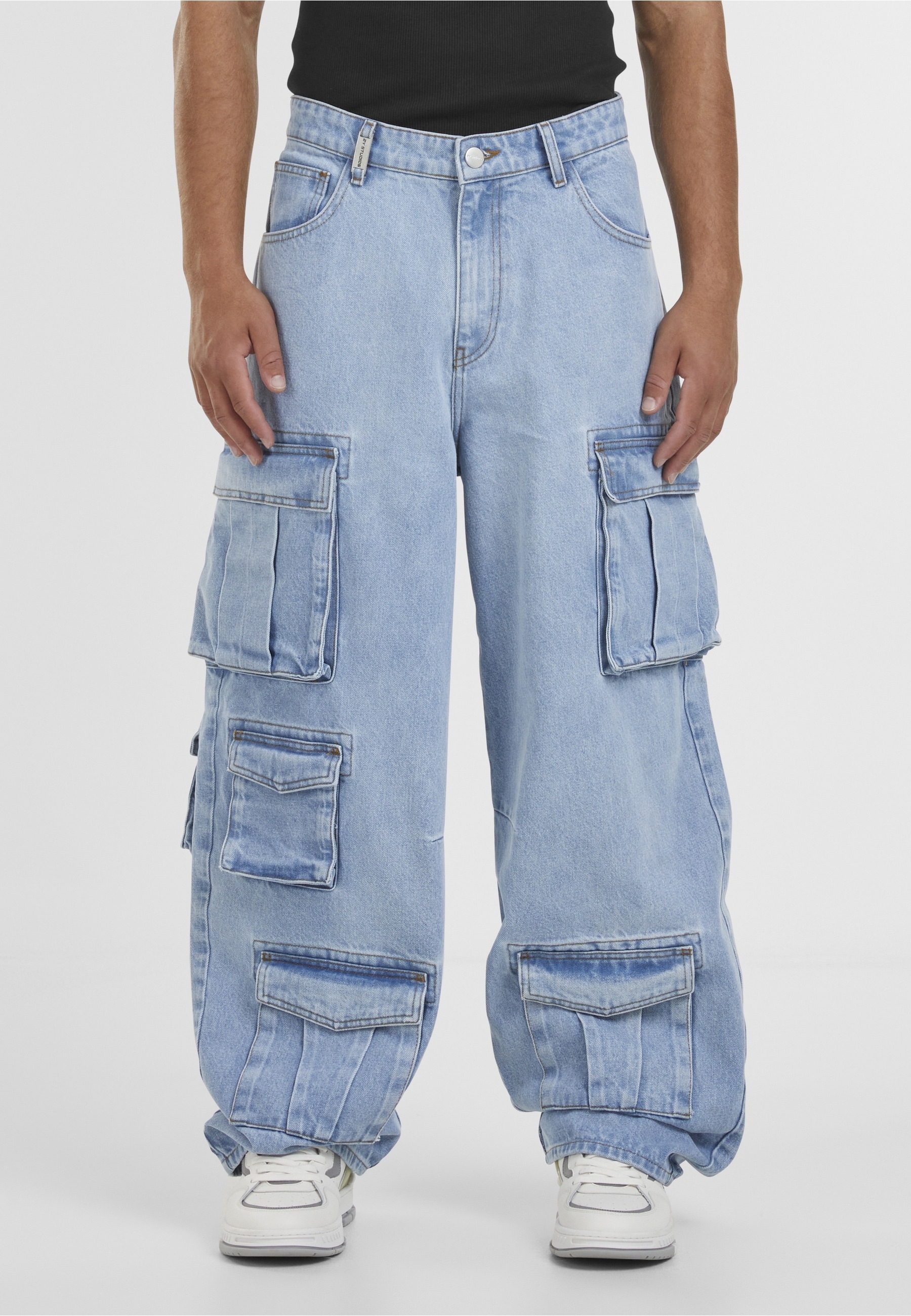 2Y Studios Stoffhose »2Y Studios Duki Multi Pocket Cargo Jeans«