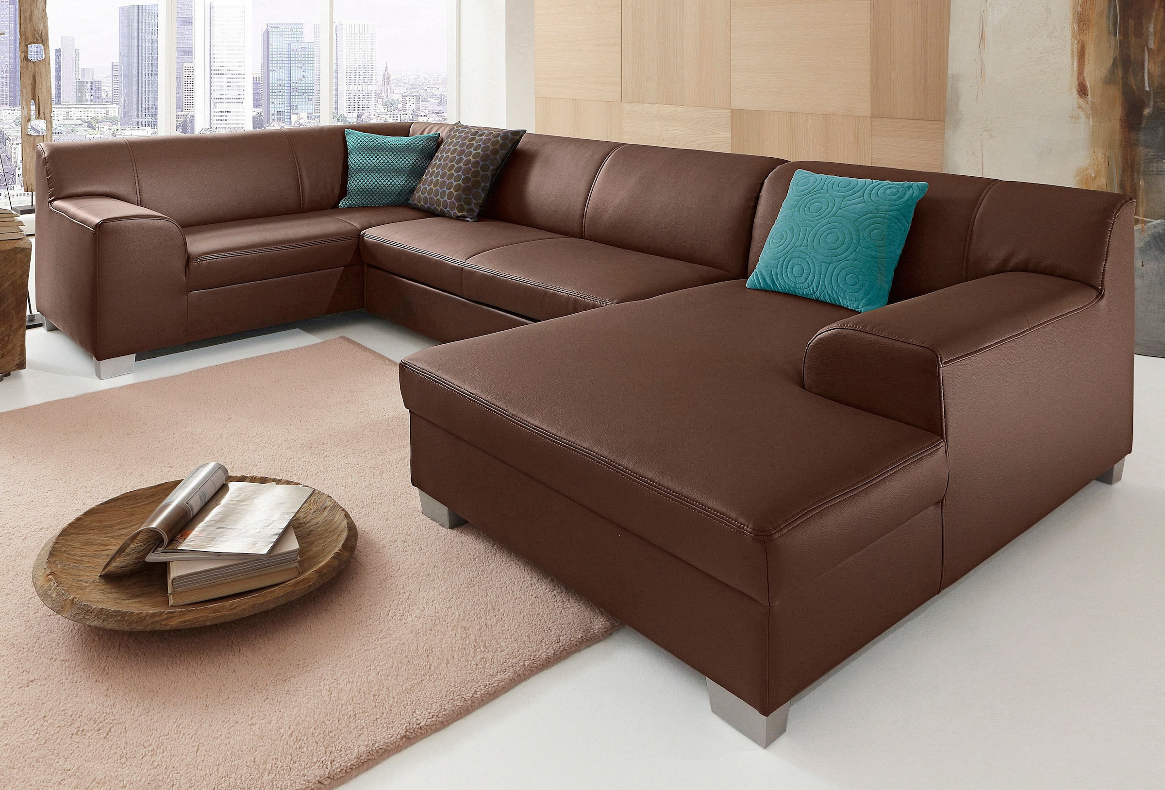 DOMO collection Wohnlandschaft "Amando in vielen Bezugsvarianten, auch in L günstig online kaufen