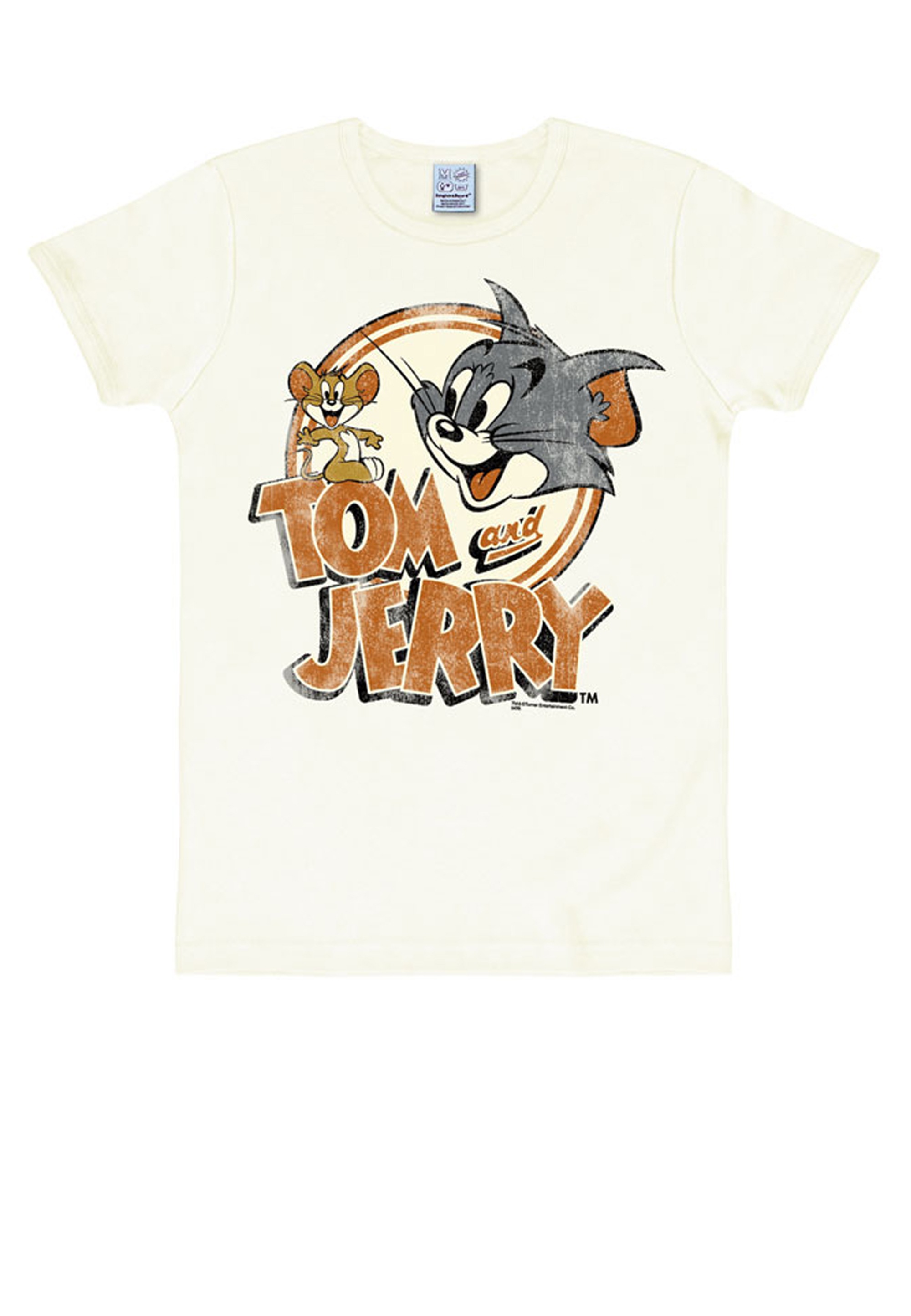 LOGOSHIRT T-Shirt »Tom & Jerry - Logo«, mit Tom & Jerry-Print