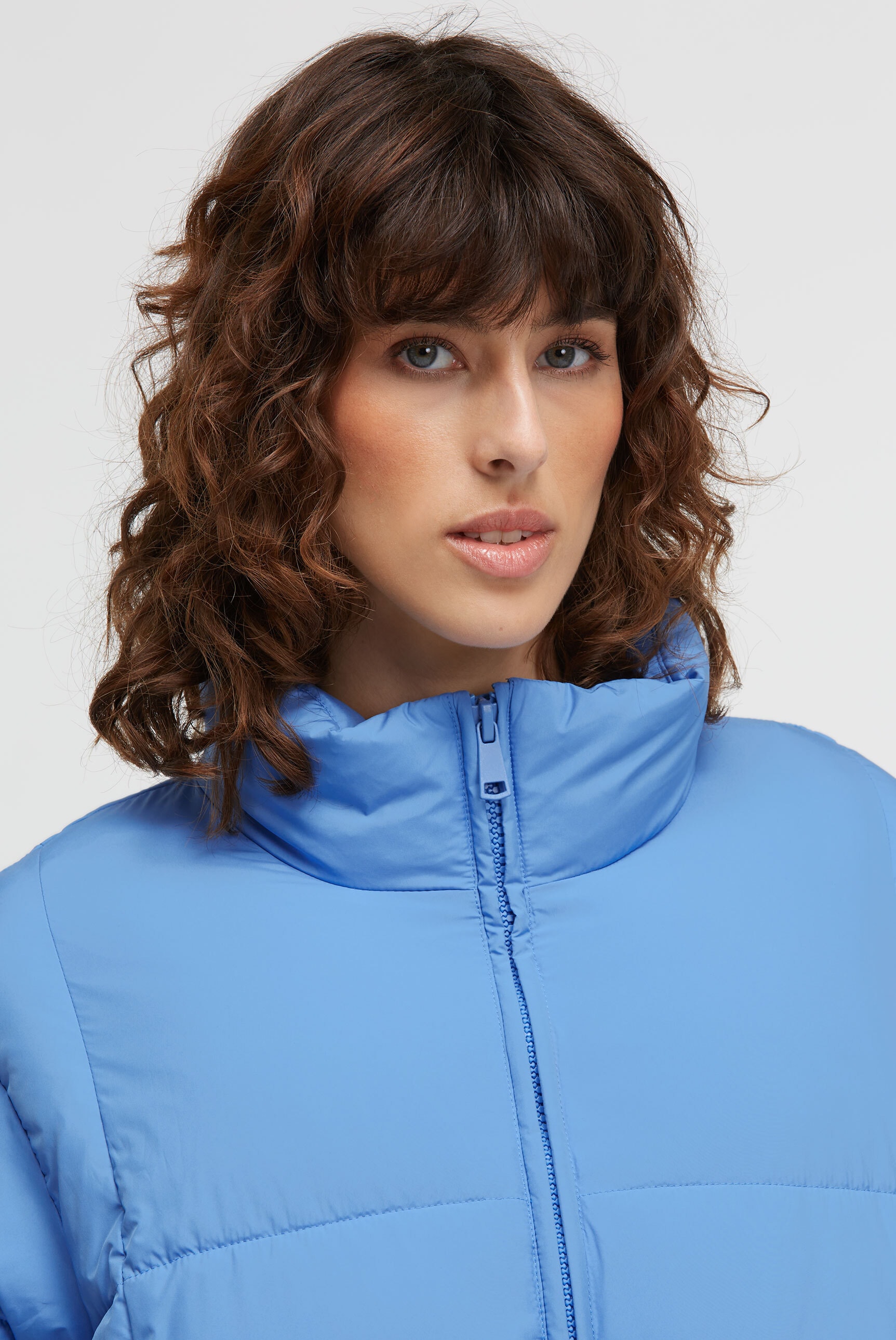 SENSES.THE LABEL Steppjacke ohne Kapuze mit elastischem Saumabschluss