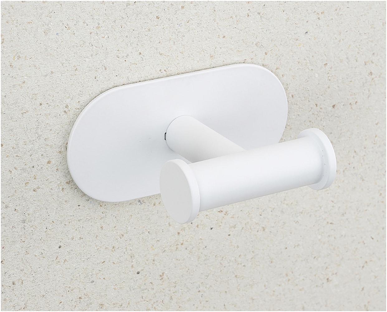 WENKO Doppelhaken »Turbo-Loc® Modell Duo Orea«, aus Edelstahl für Handtücher, Befestigen ohne Bohren