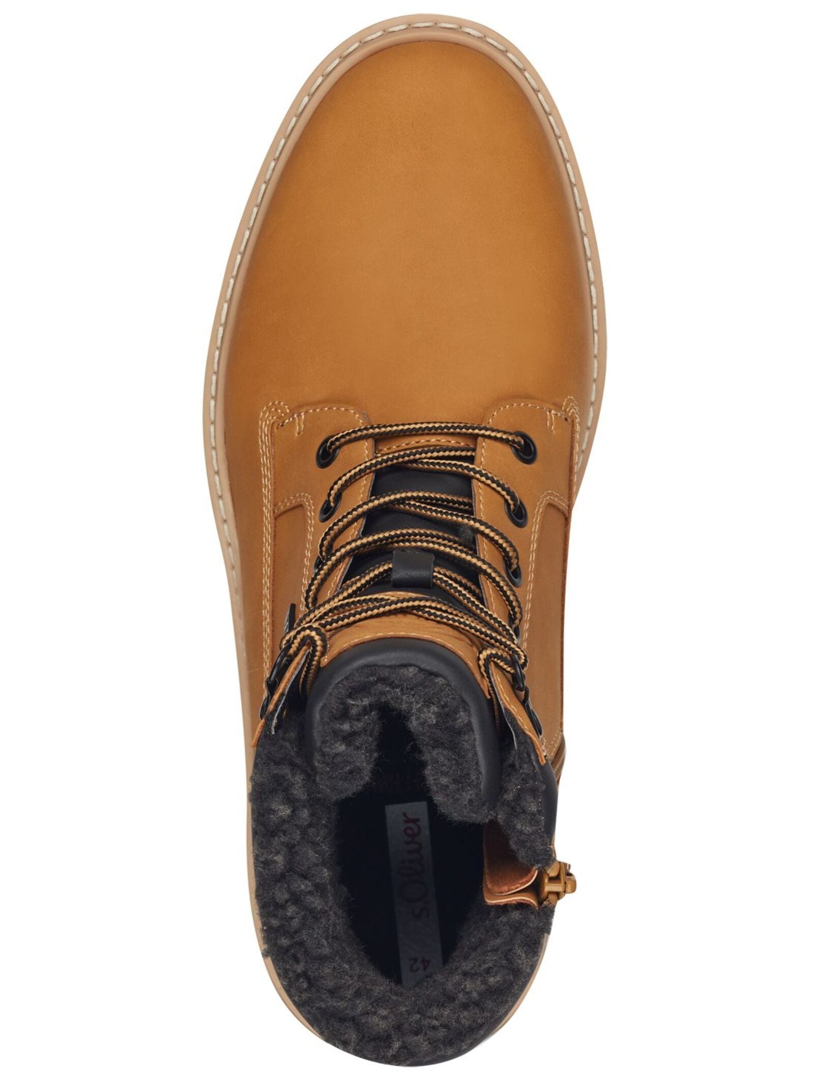 s.Oliver Schnürstiefelette »s.Oliver Stiefelette Lederimitat«