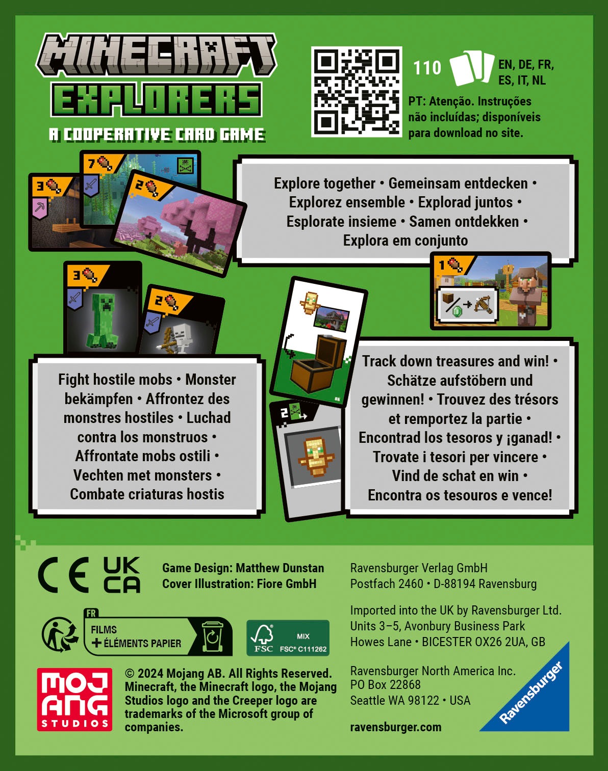 Ravensburger Spiel »Minecraft Explorers«, Made in Europe
