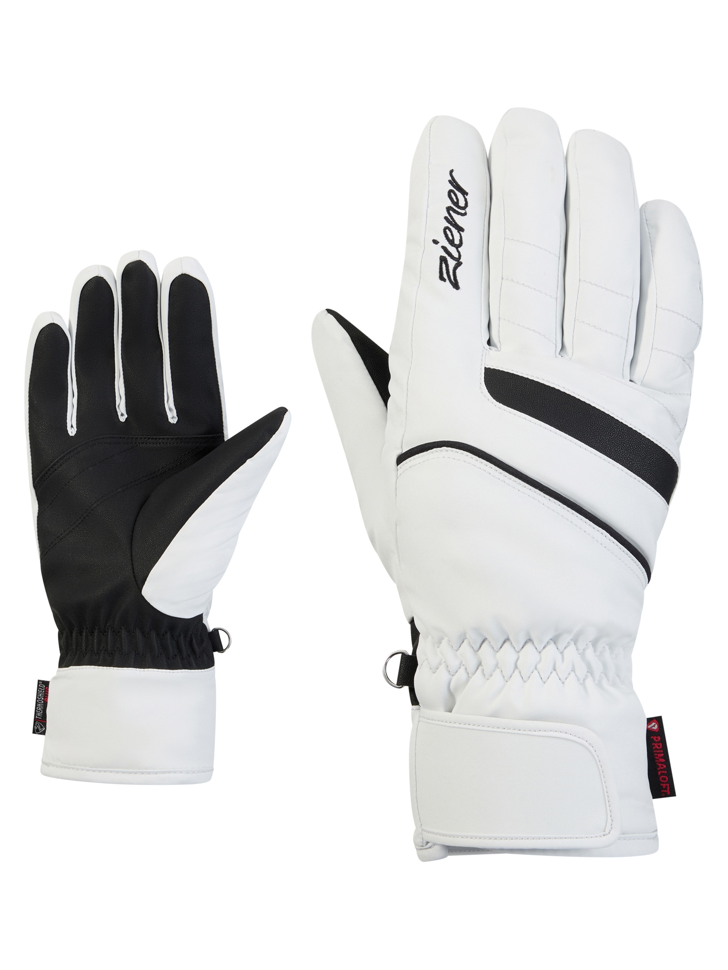 Ziener Skihandschuhe "KHANIA-Z PrimaLoft DAMEN" wasserabweisend, windabweisend, extra warm, weich