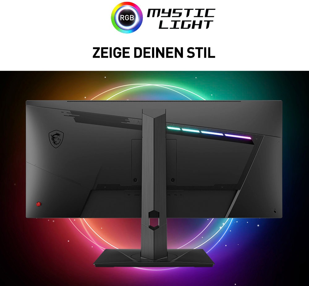 MSI Gaming-Monitor »Optix MAG301RF«, 75 cm/29,5 Zoll, 2560 x 1080 px, WFHD,  1 ms Reaktionszeit, 200 Hz, 3 Jahre Herstellergarantie, höhenverstellbar,  USB-C | BAUR