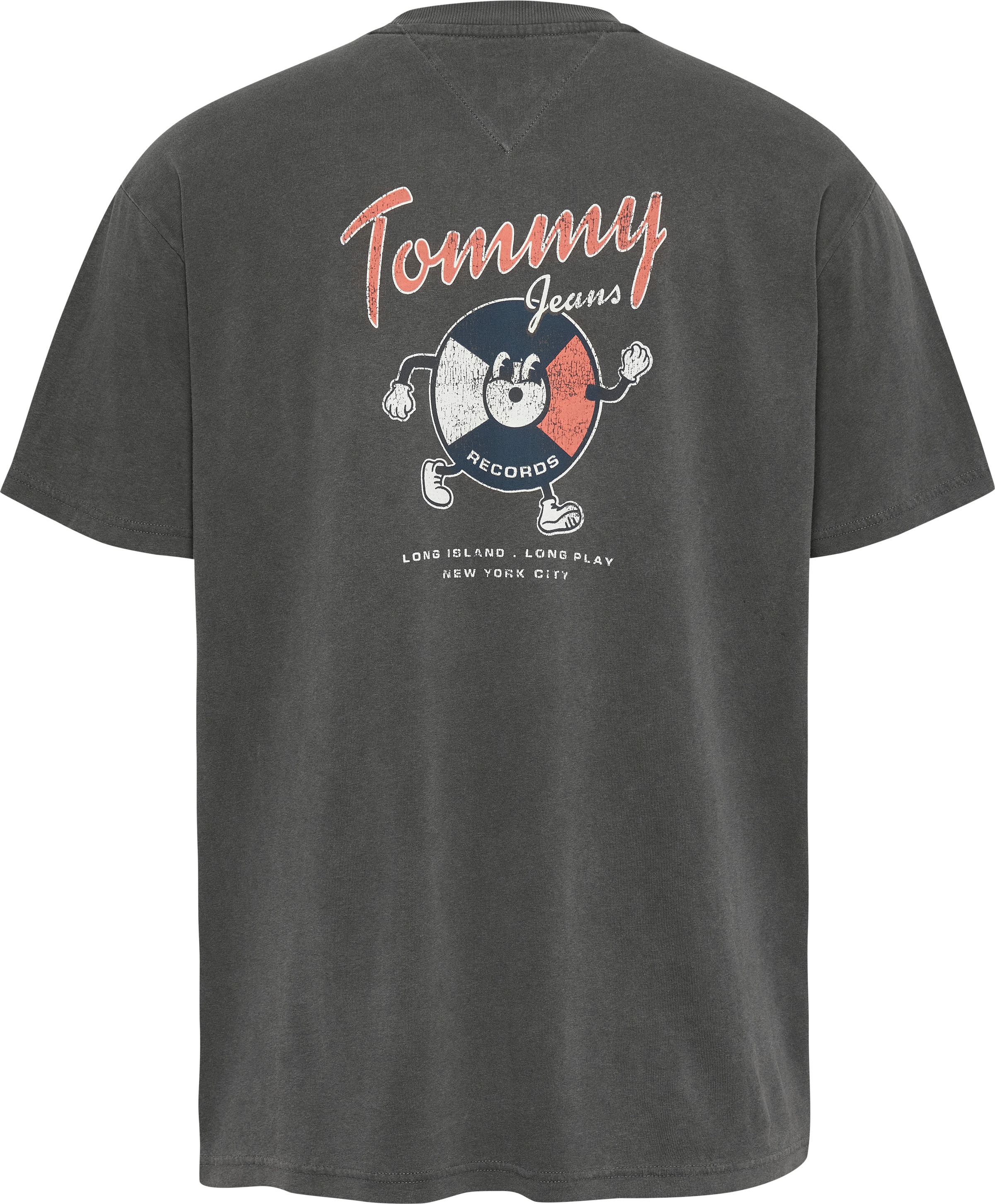 Tommy Jeans T-Shirt »TJM RLX NOVELTY 2 GMD TEE«, mit großem Logo am Rücken