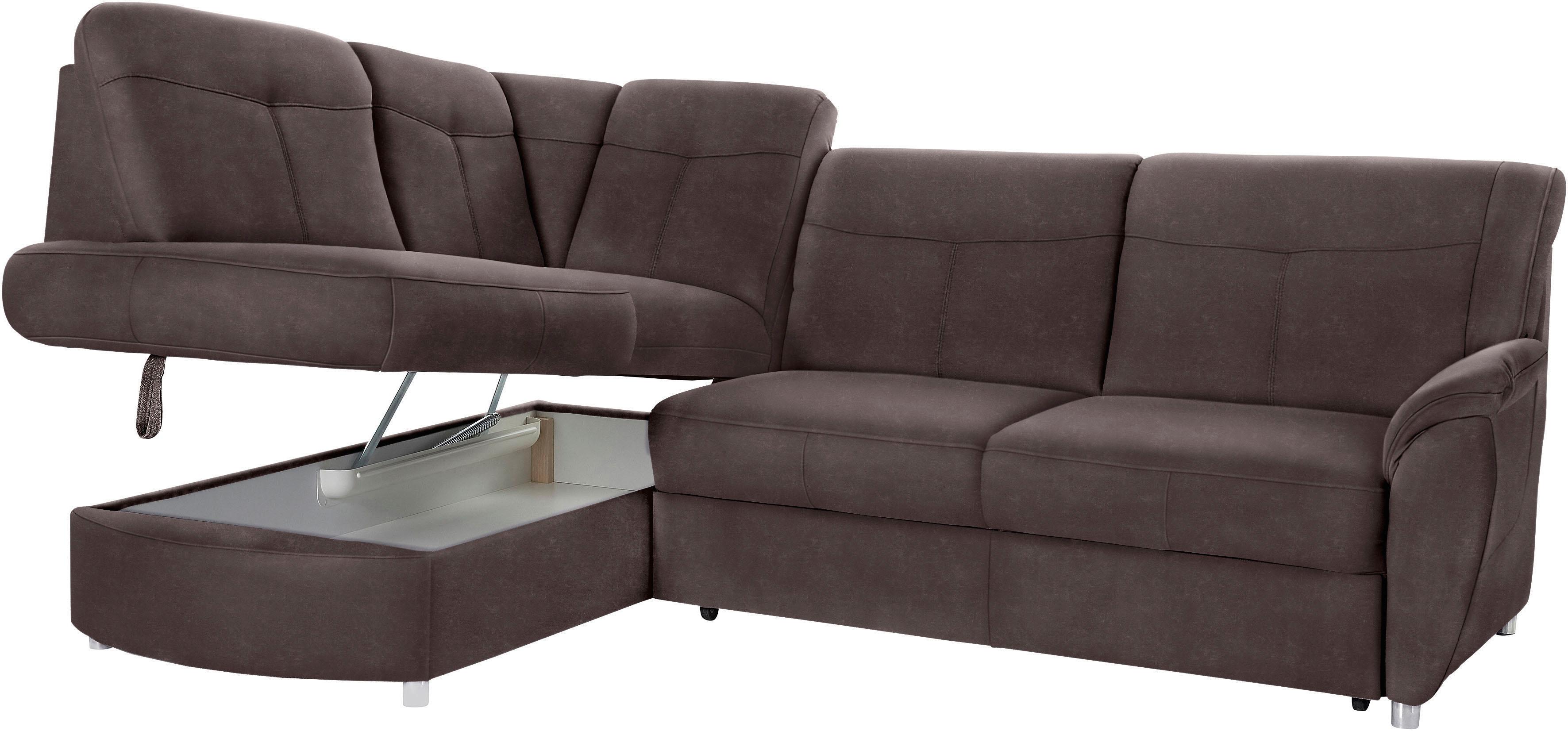 Thumbnail - sit&more Ecksofa "Sonoma L-Form", wahlweise mit Bettfunktion und Bettkasten