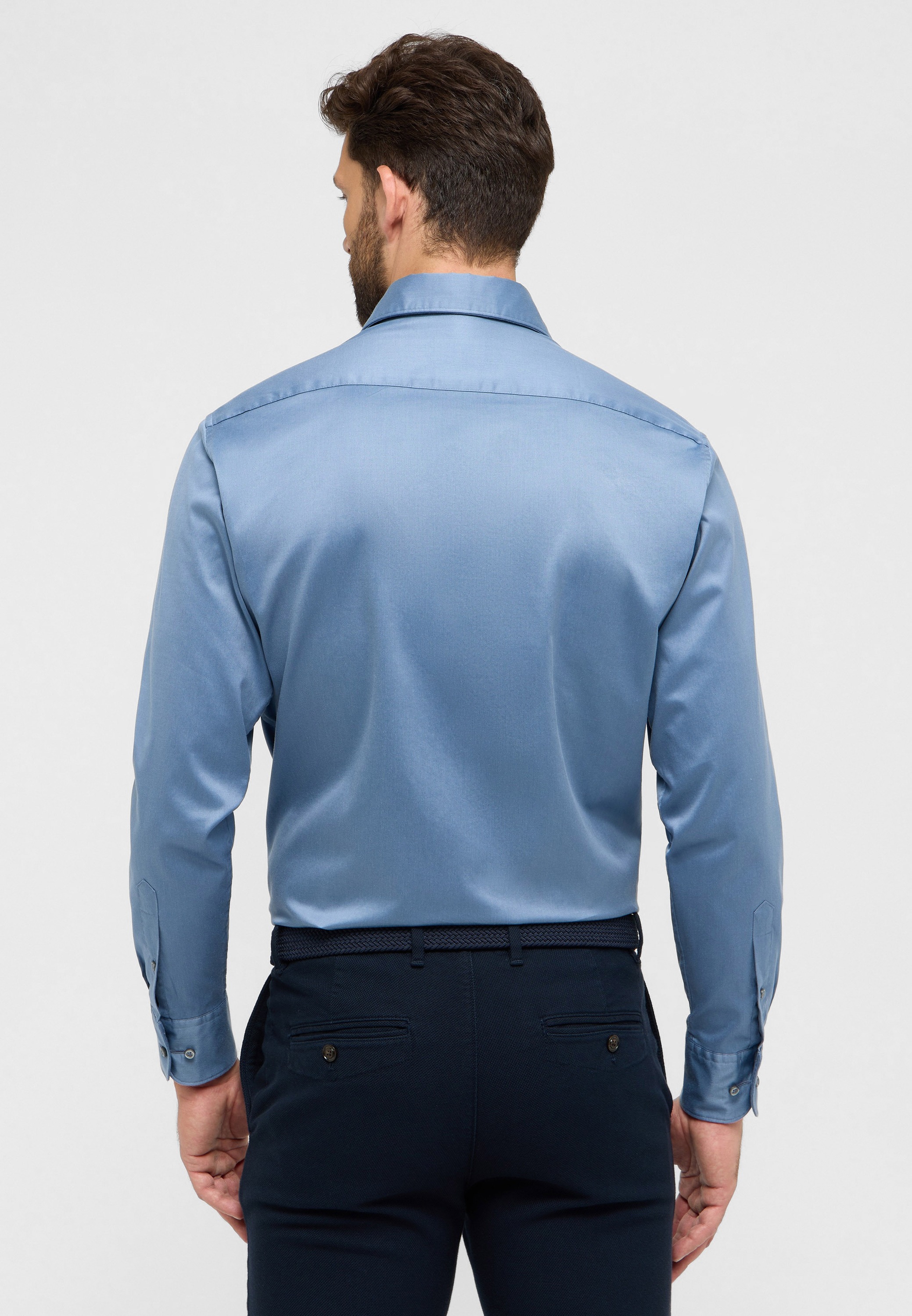 Eterna Langarmhemd »MODERN FIT«, EASY IRON (bügelleicht)