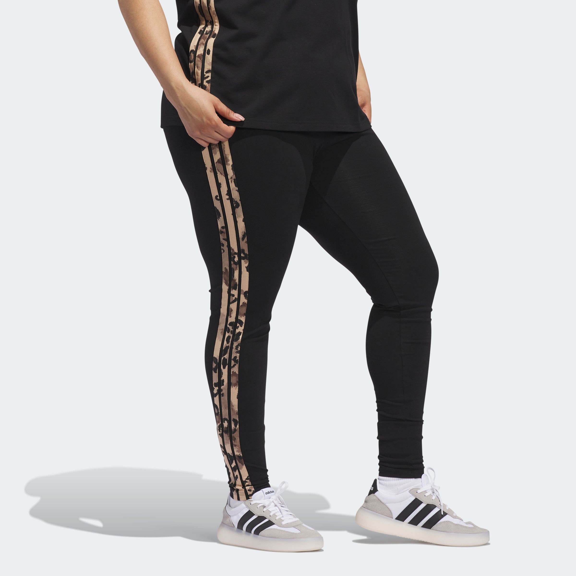 adidas Sportswear Trainingstights "ANIMAL PRINT 3-STREIFEN HIGH RISE LEGGIN günstig online kaufen