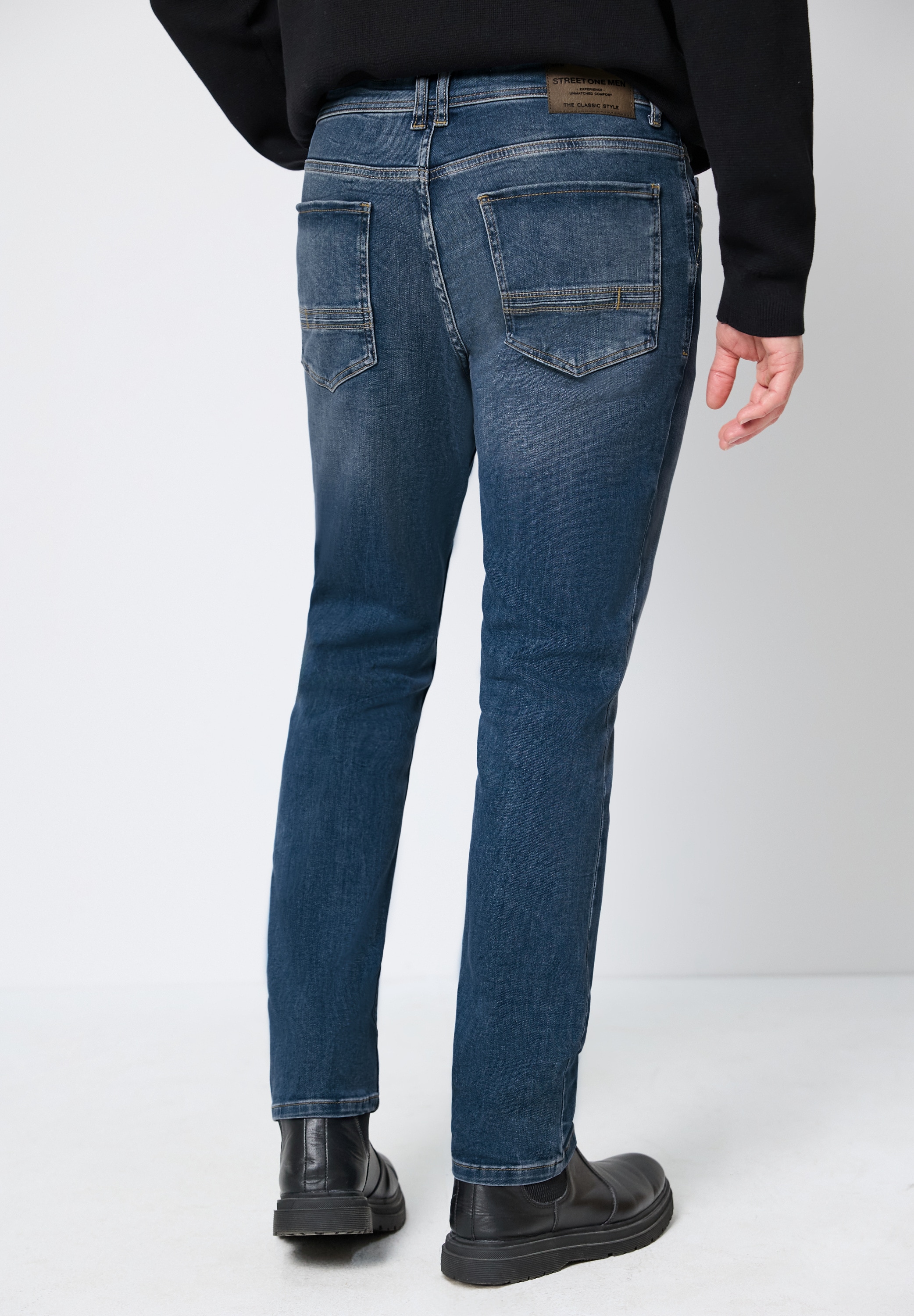 STREET ONE MEN Regular-fit-Jeans 5-Pocket-Style günstig online kaufen