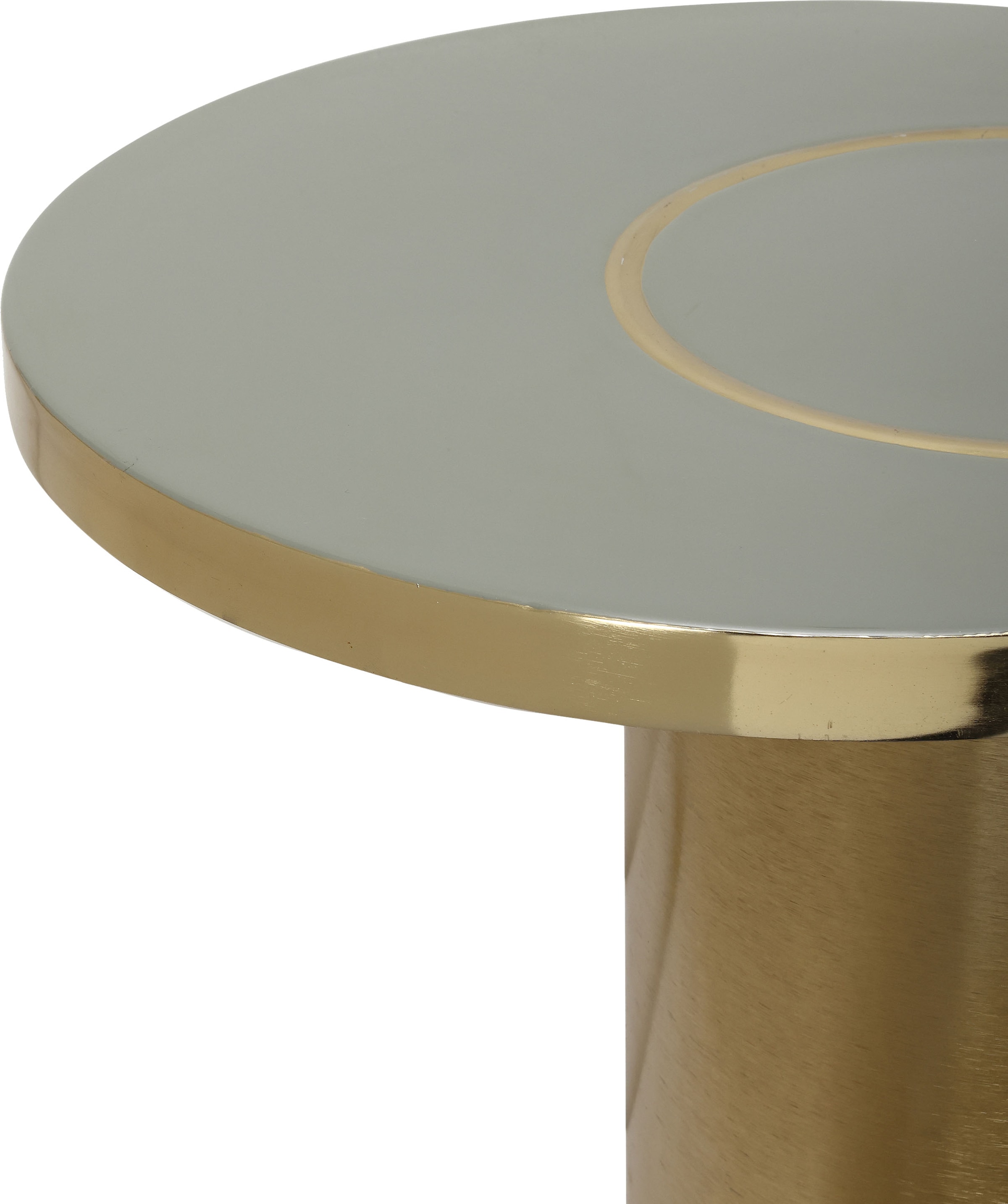 Kayoom Beistelltisch »Art Deco 2325, Beistelltisch aus Eisen, dekoratives Design«, (1 St.), Handarbeit, lackierter Tisch mit Metalleffekten, dekorativ