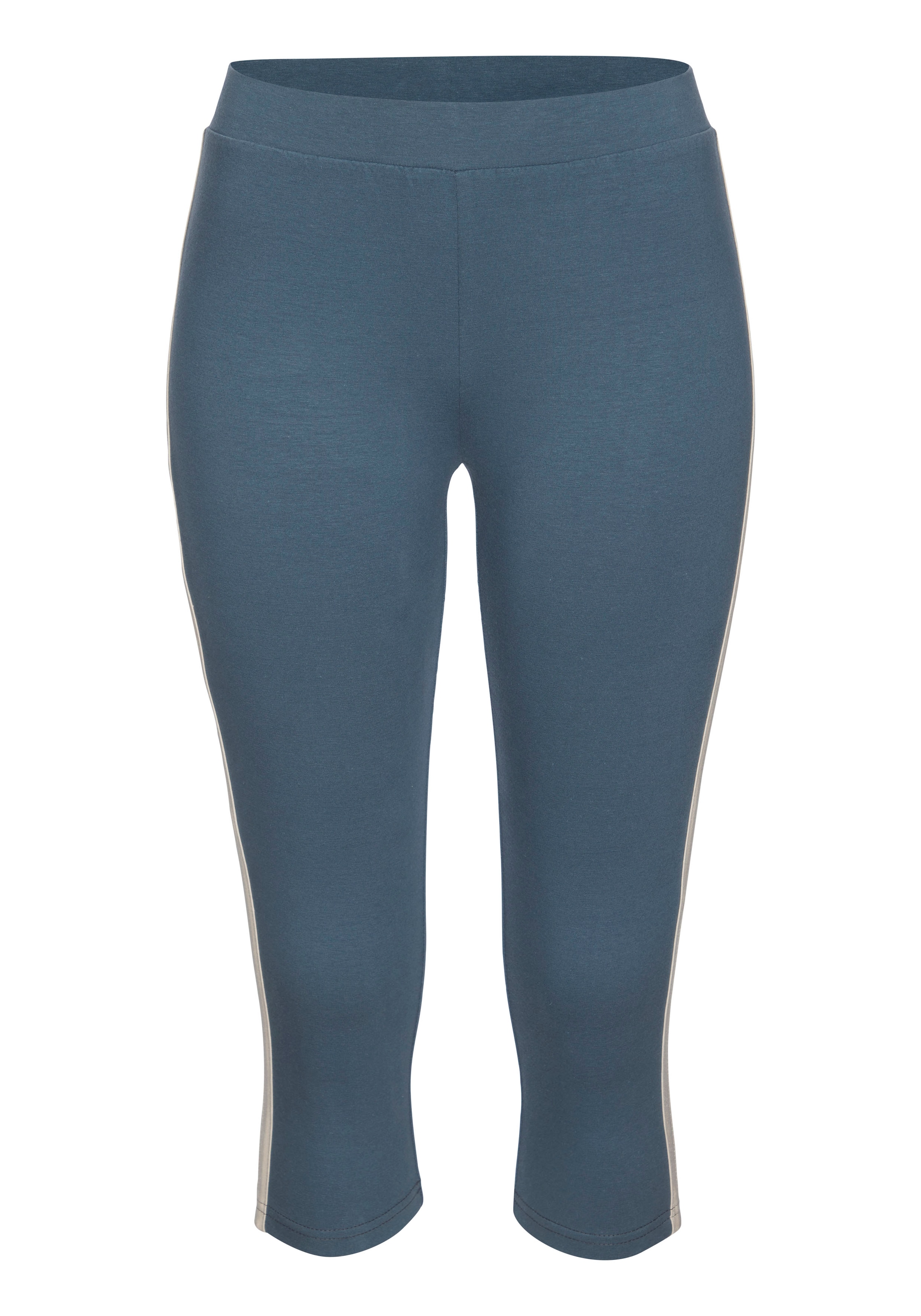 H.I.S Caprileggings, mit schmalen Seitenstreifen