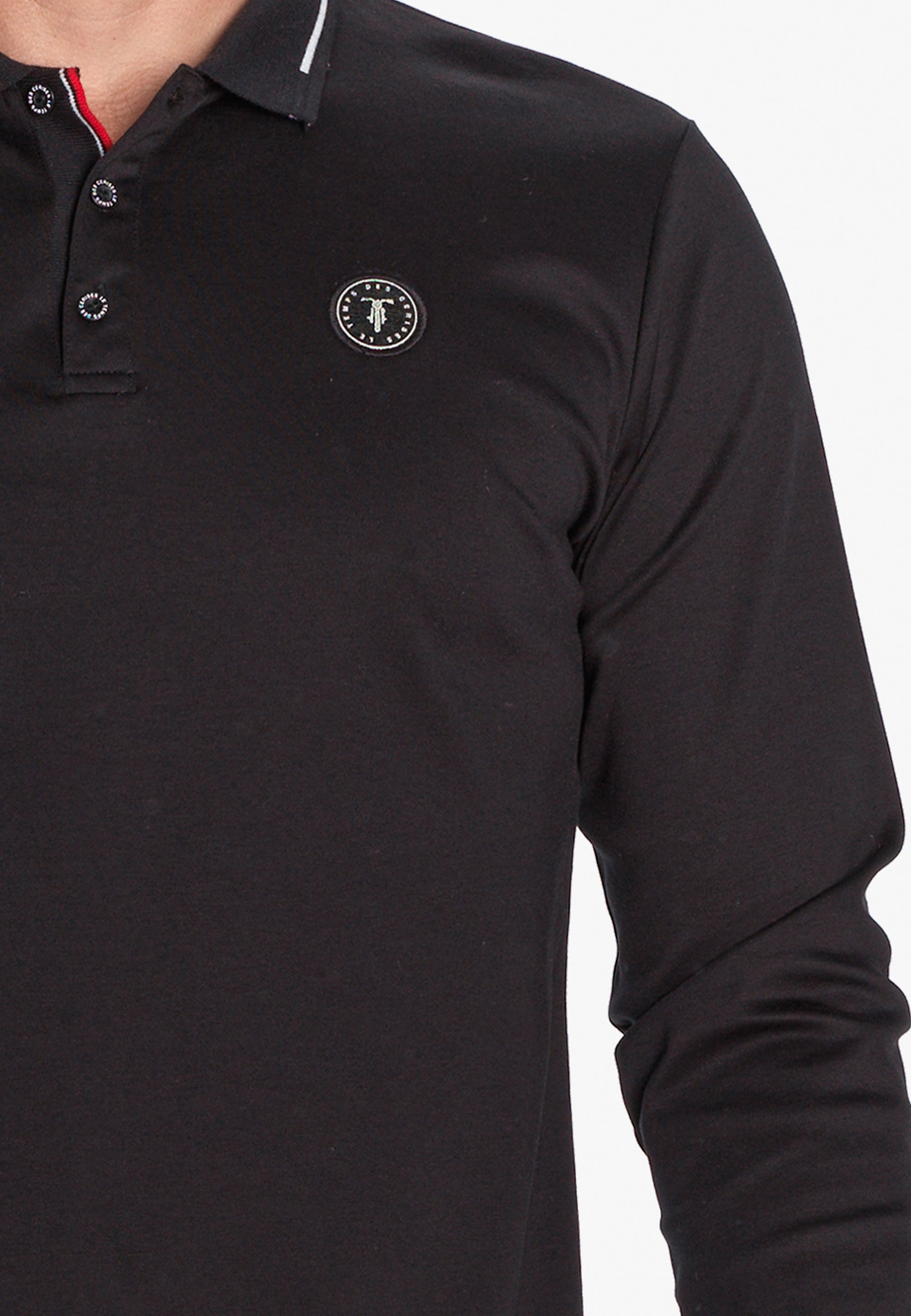 Le Temps Des Cerises Langarmshirt »RONAN«, in klassischem Design