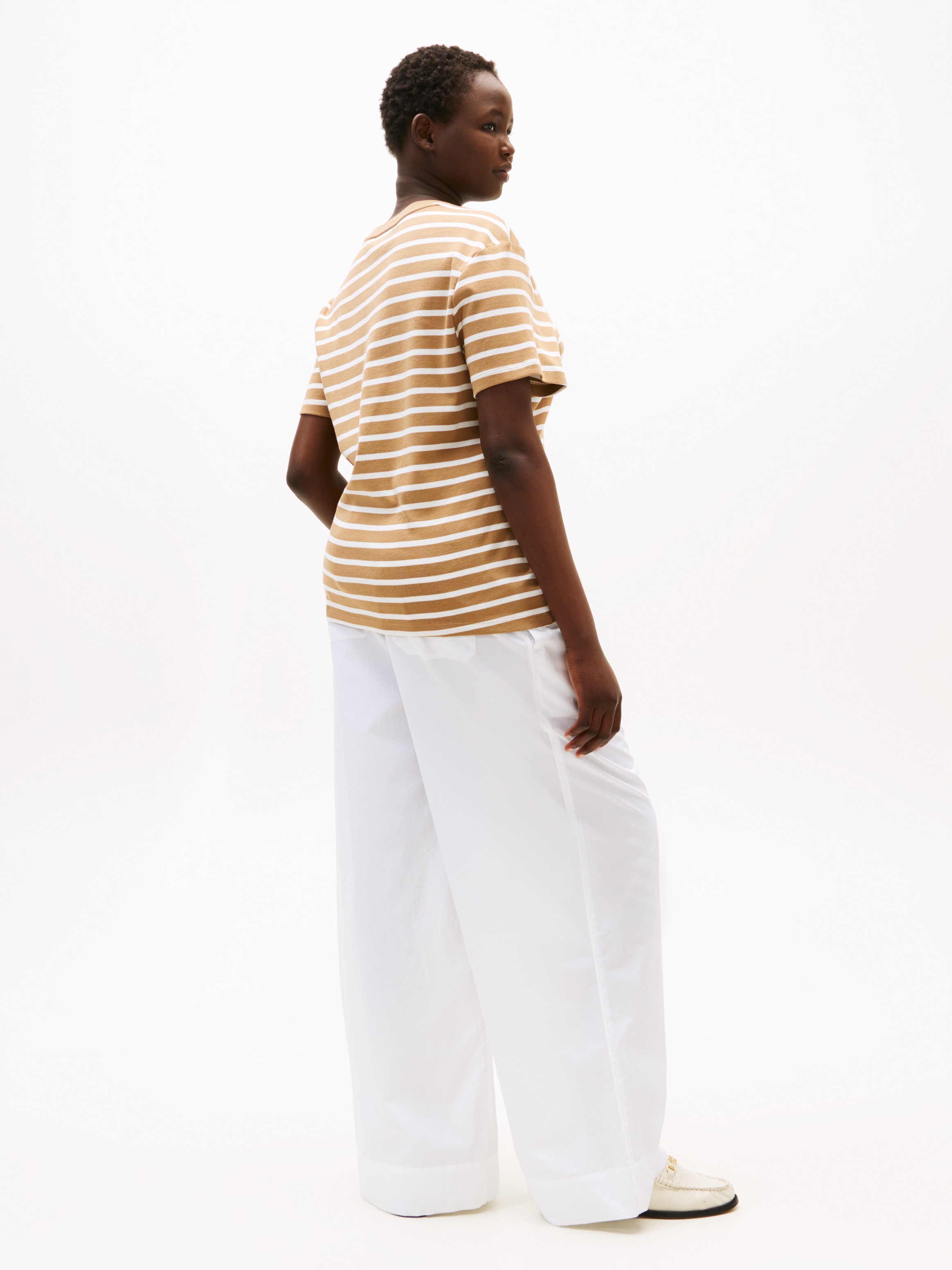 Tommy Hilfiger Curve V-Shirt »CRV SLIM CODY V-NK SS«, in Großen Größen