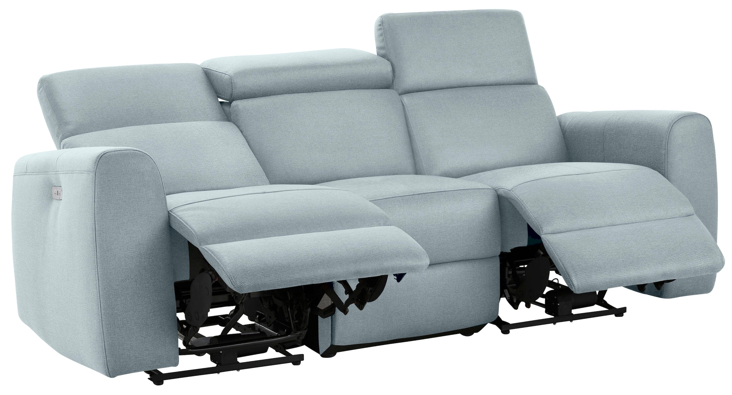 Home affaire 3-Sitzer »Sentrano«, auch mit elektrischer Funktion mit USB-Anschluß, in 4 Bezugsvarianten