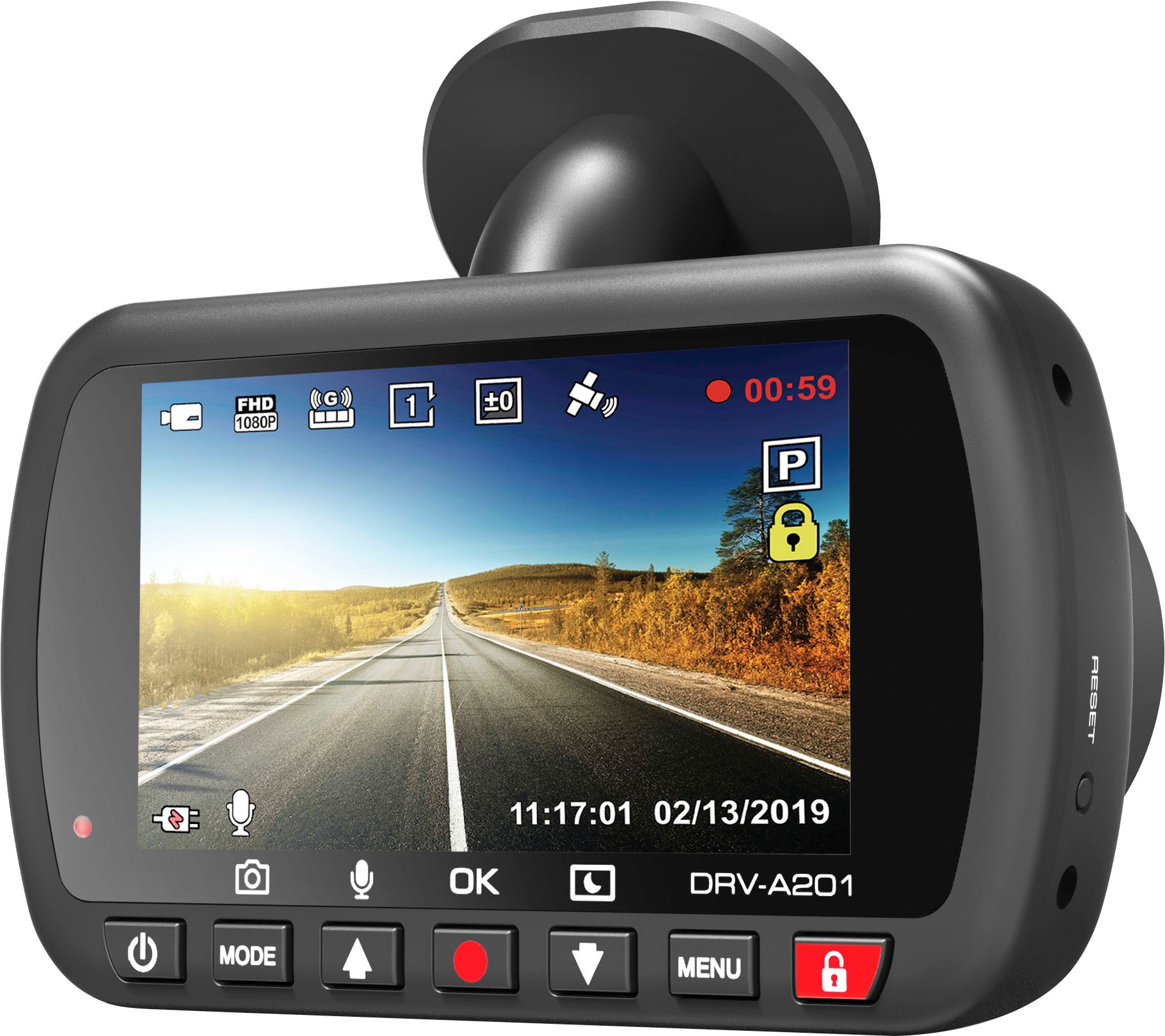 Kenwood Dashcam »DRV-A201«, Full HD