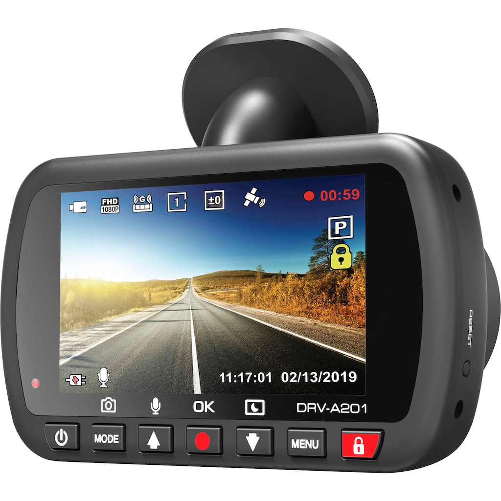 Kenwood Dashcam »DRV-A201«, Full HD