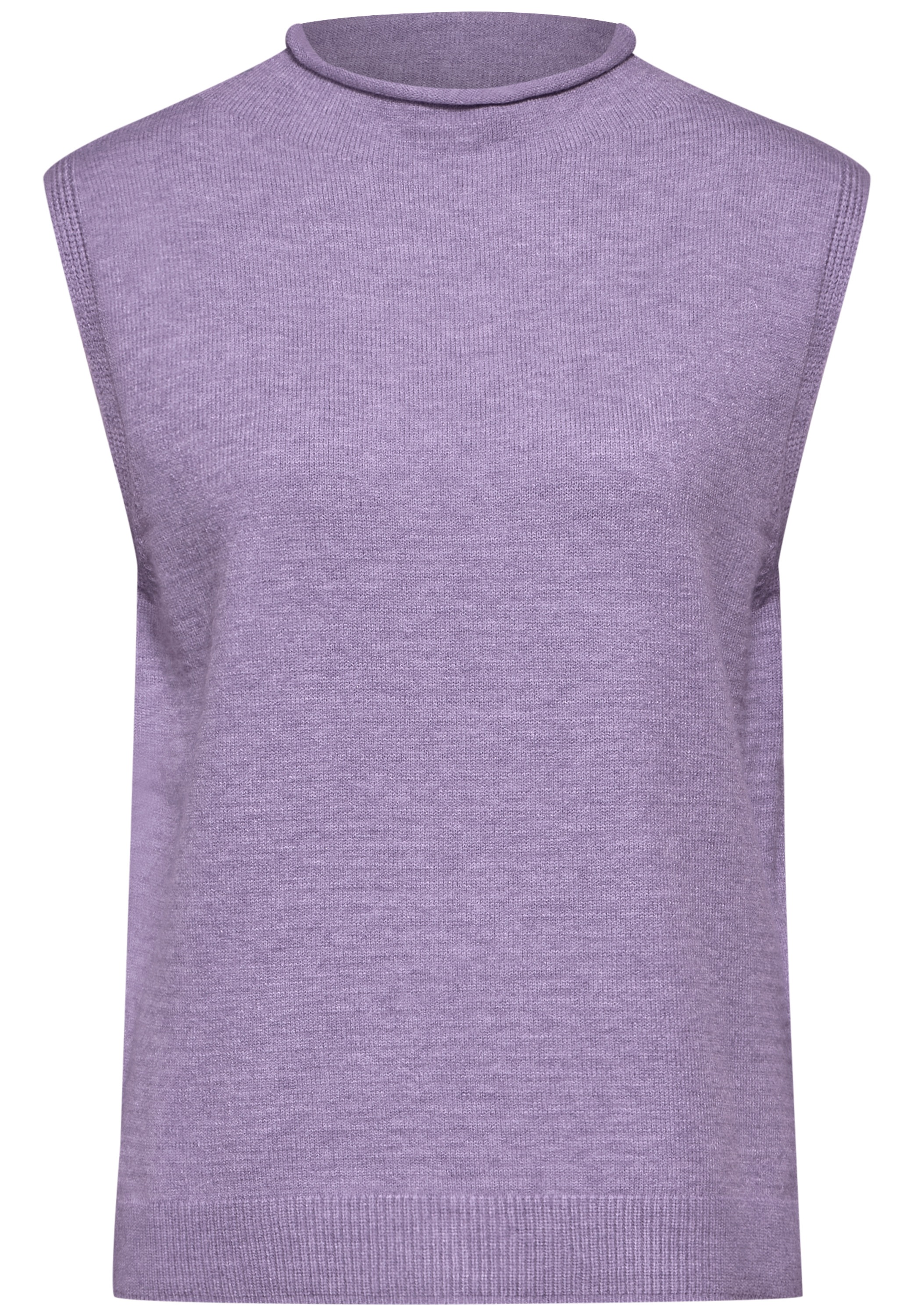 STREET ONE Strickpullover, mit Seitlichen Einschlitzen am Saum