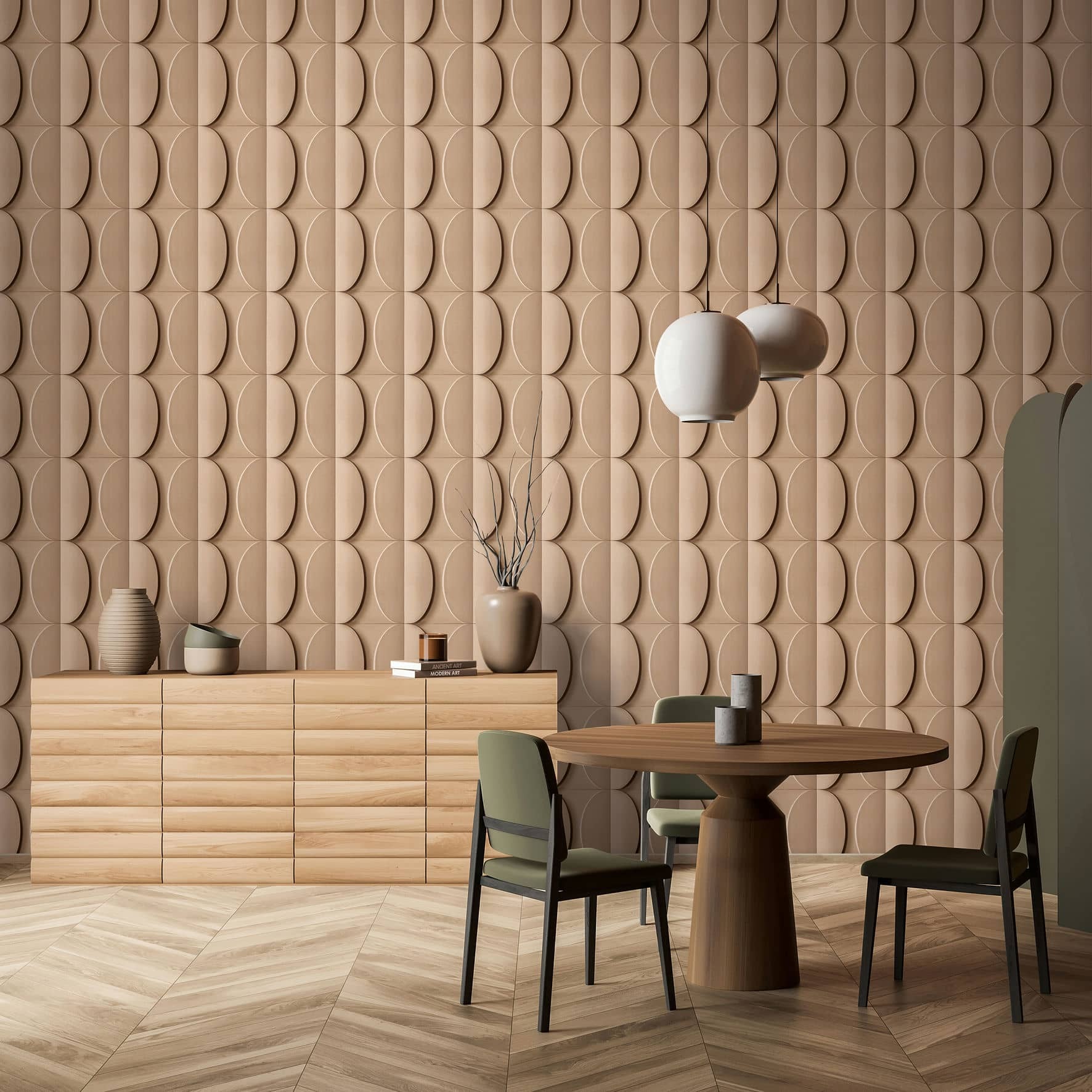 Marburg Kleiderschrank "Mirage Moods" 3D-Optik moderne Tapete für Wohnzimmer Schlafzimmer Küche