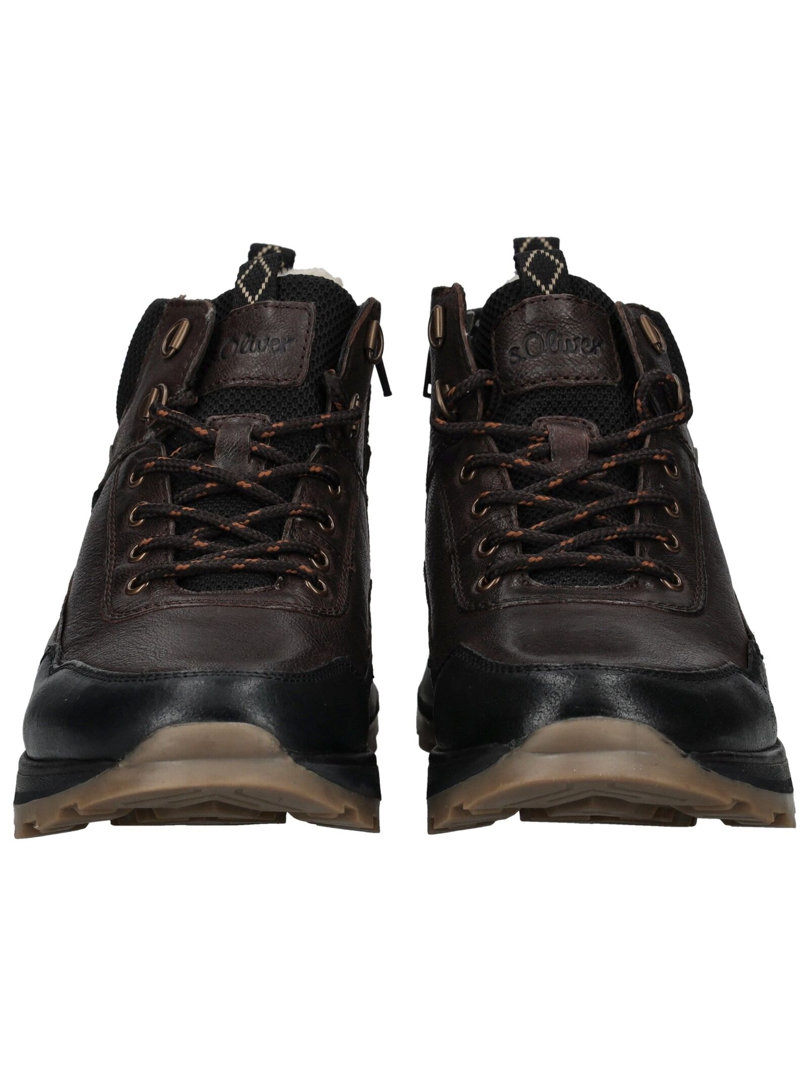 s.Oliver Schnürstiefelette »s.Oliver Stiefelette Leder/Textil«