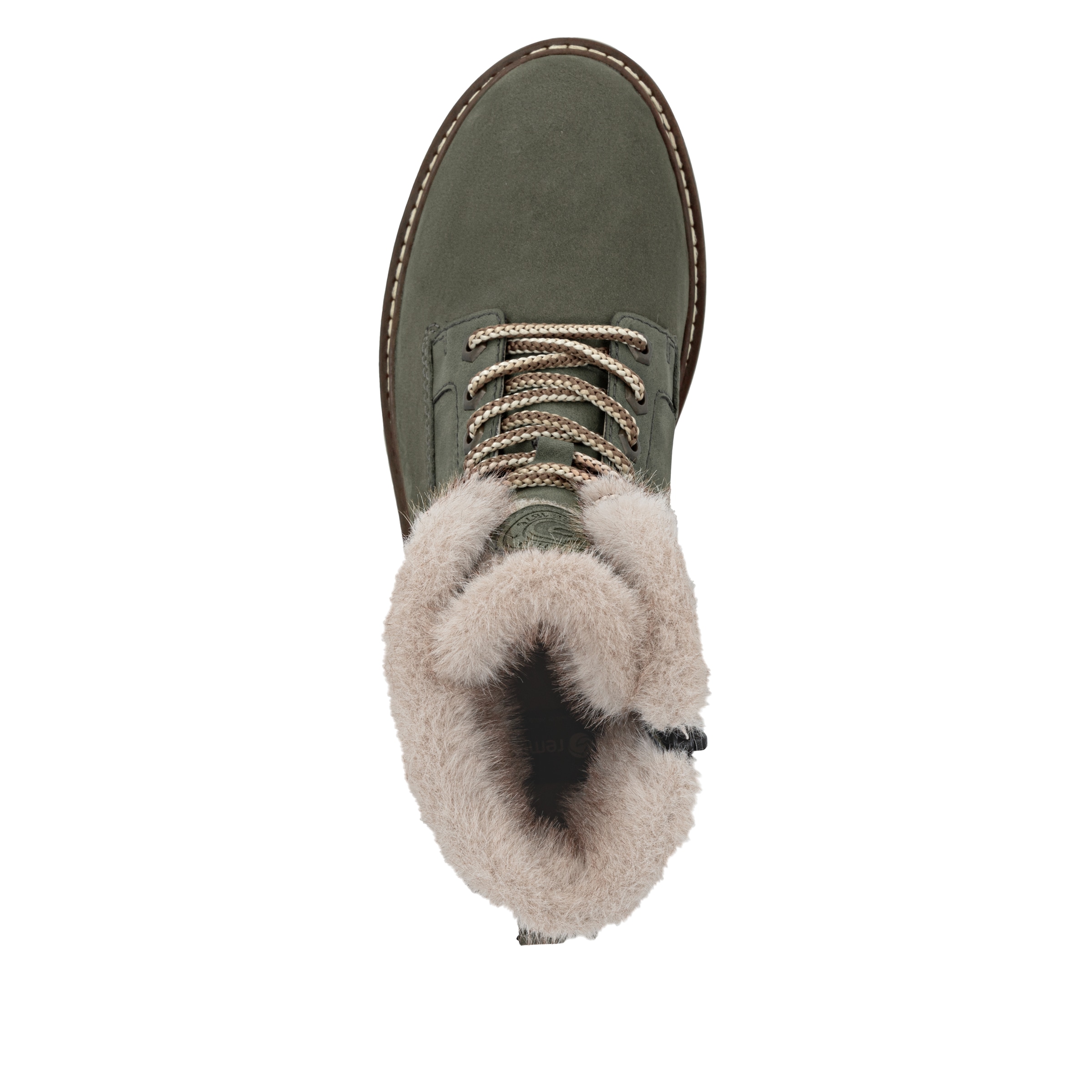 Remonte Winterstiefelette »Elisabeth Hurley-Collection«, Schnürboots mit wasserabweisender TEX-Membran und Fiber Grip