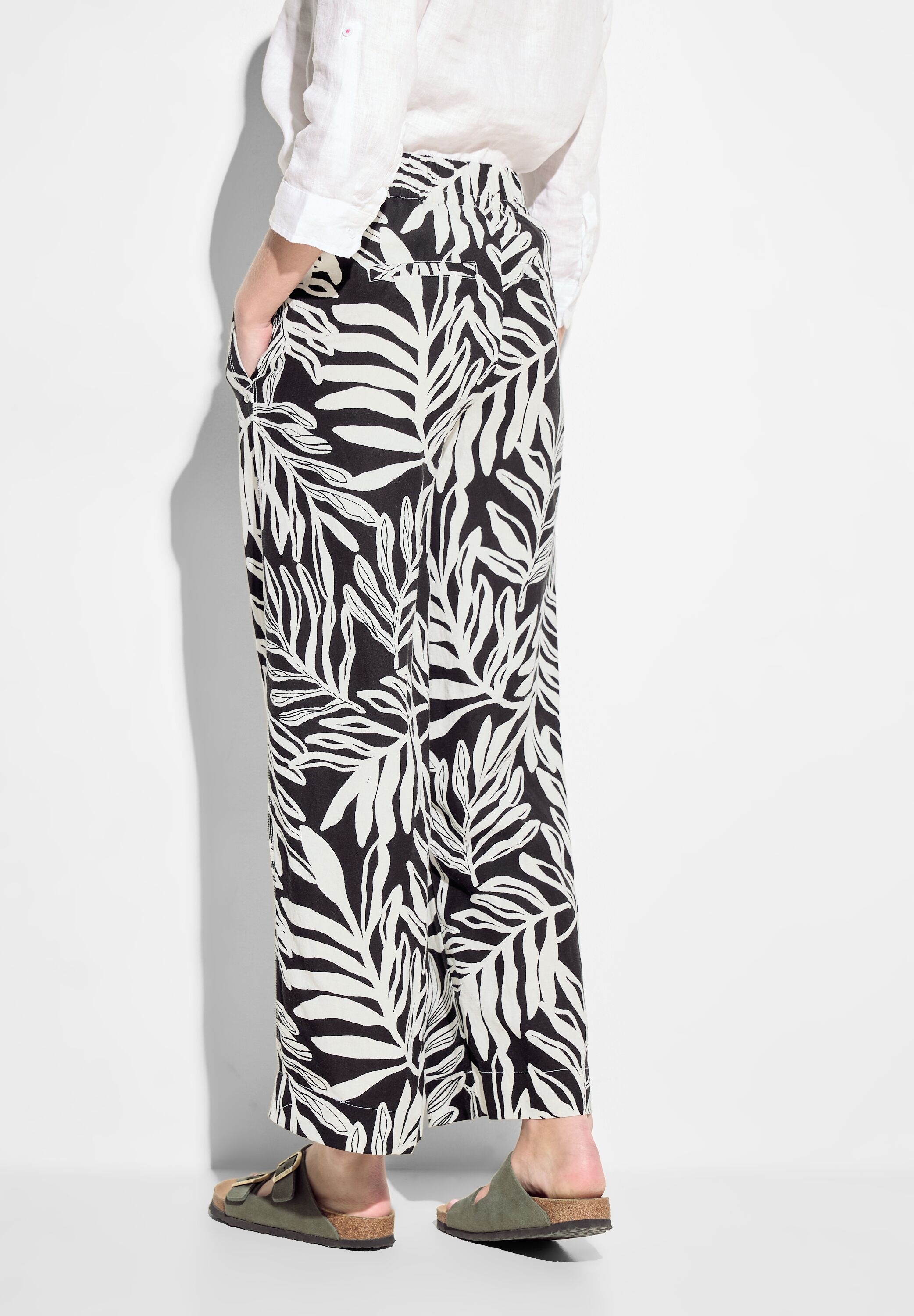 Cecil Stoffhose "Style Neele", mit All-Ove Print günstig online kaufen