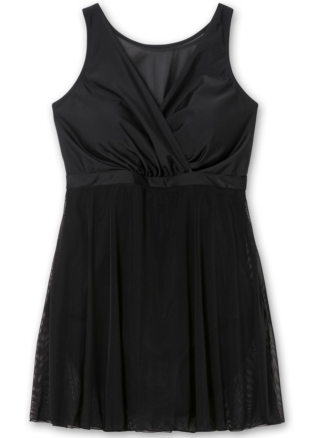 Tankini-Top SHEEGO, Damen, Gr. 48, Cup F, schwarz, Polyamid, Bikini-Oberteile 3
