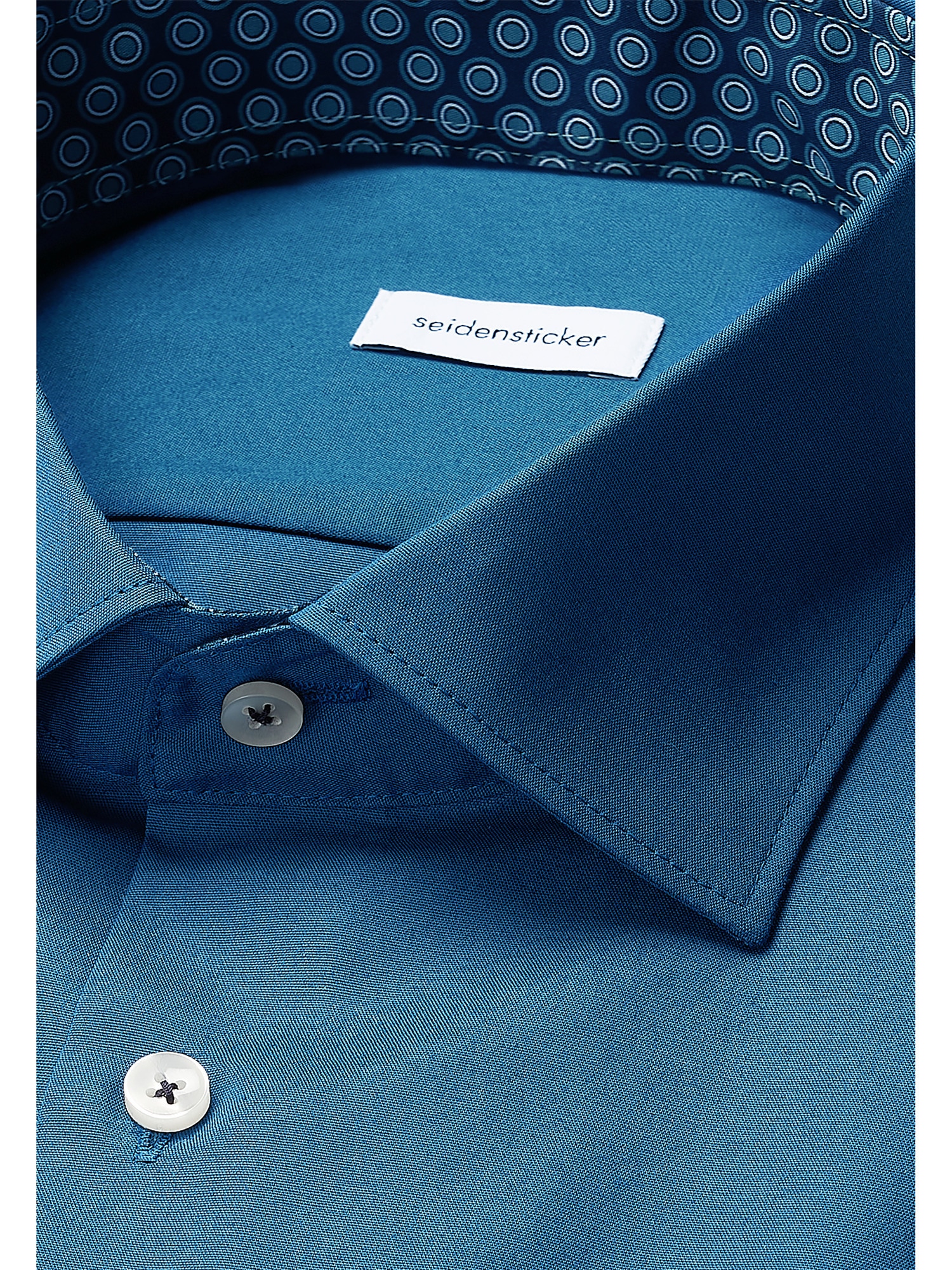 seidensticker Businesshemd »Schwarze Rose« Slim 1/1 Kentkragen Uni